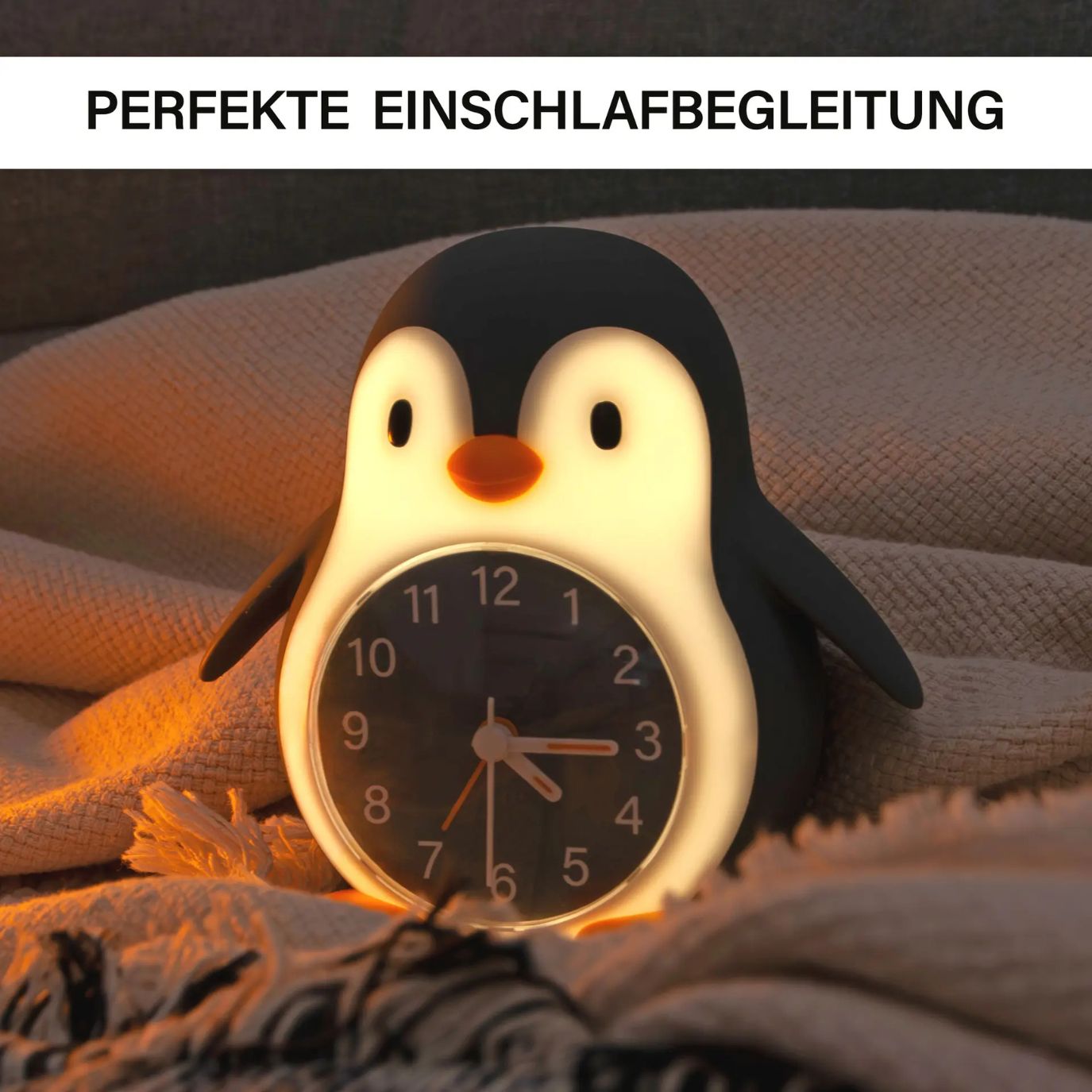 EGGY&FRIENDS Pinguin Wecker personalisierbar - wunderwunsch