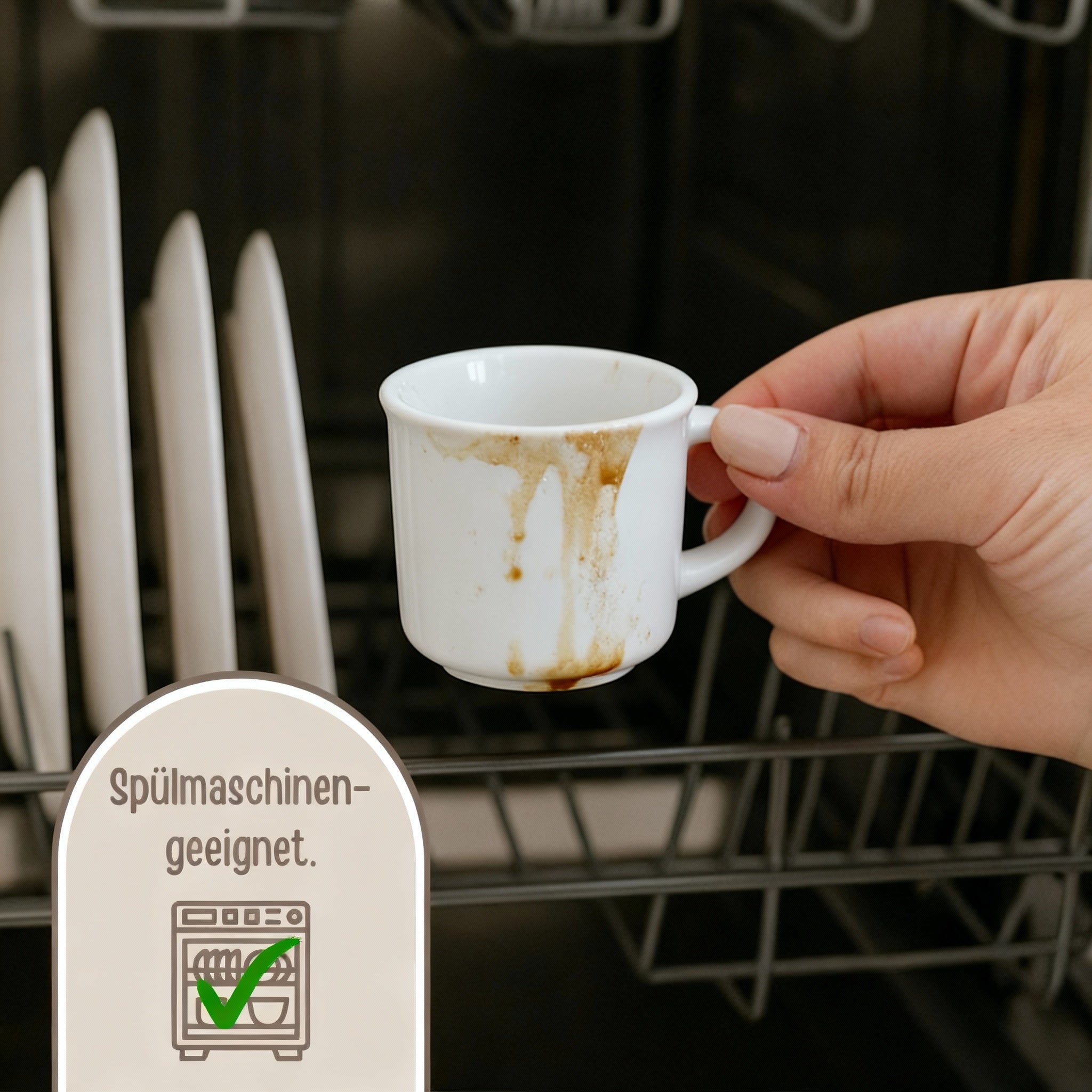 Espresso Tasse Keramik - Name und Herz - wunderwunsch