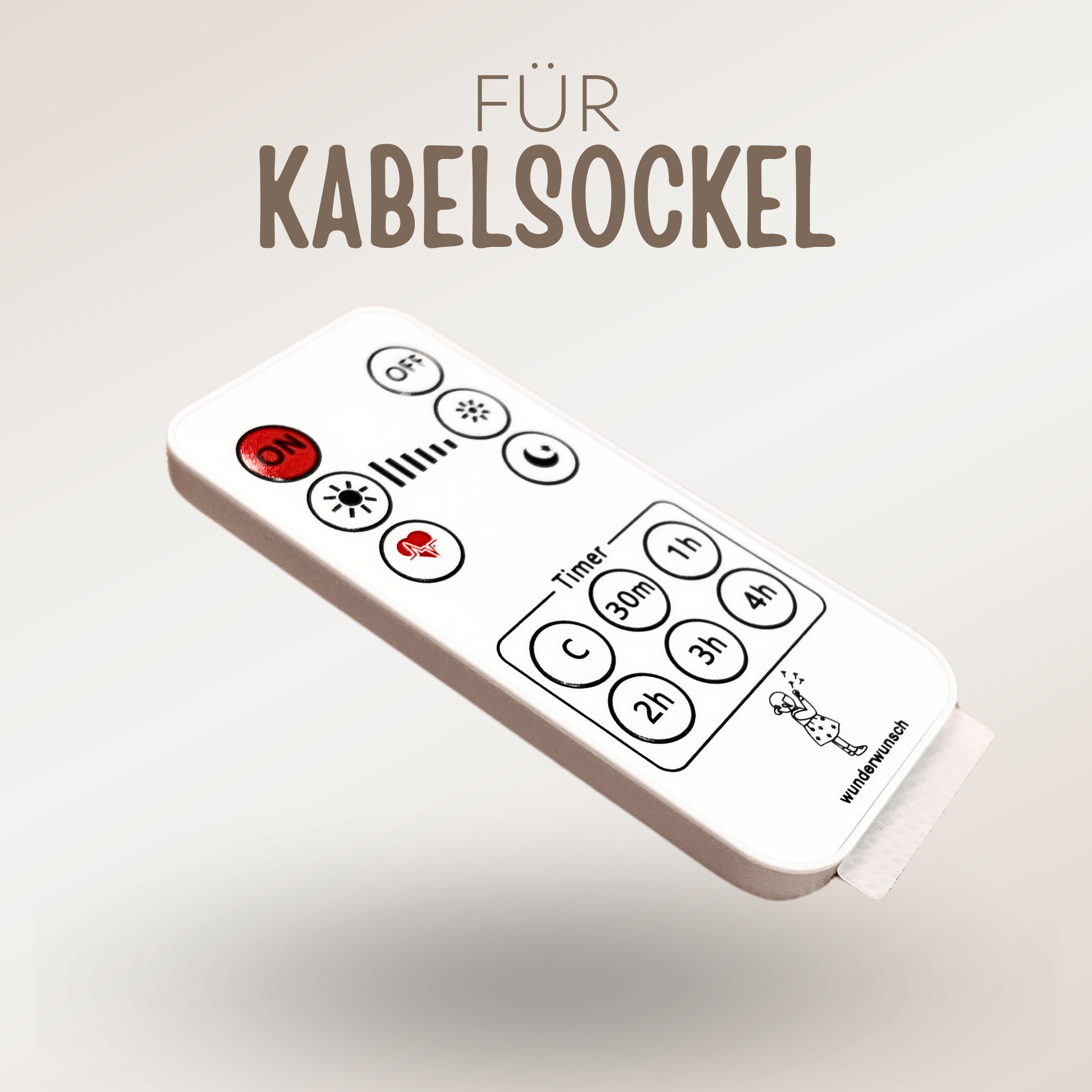Fernbedienung für Nachtlichtsockel - wunderwunsch