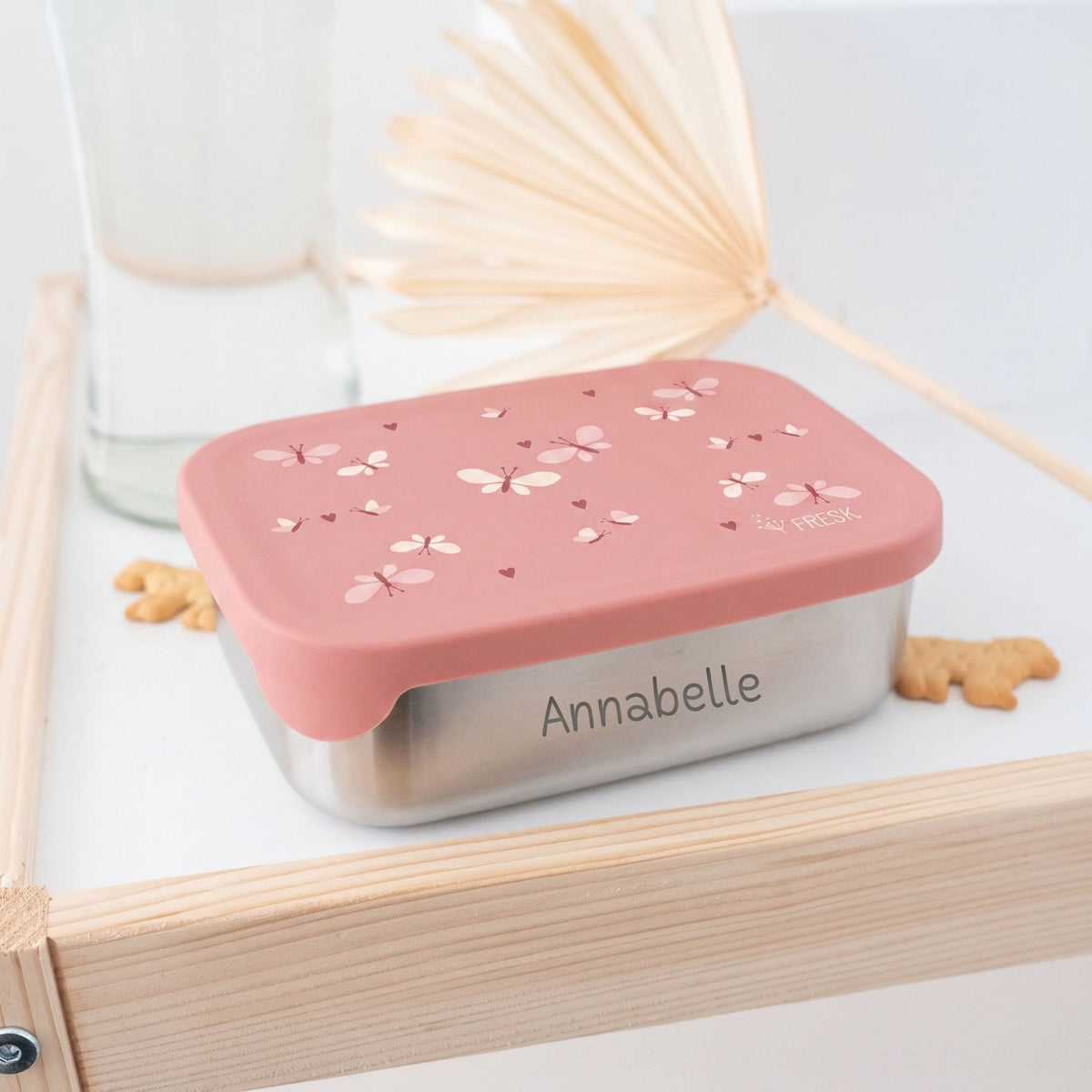 FRESK Brotdose Edelstahl personalisiert - wunderwunsch