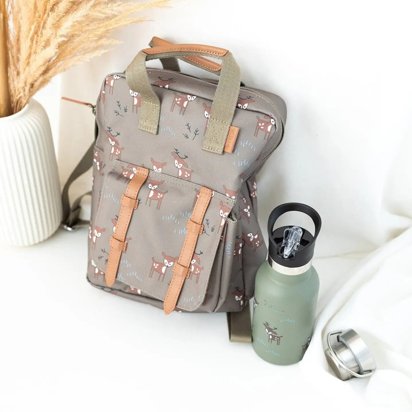 FRESK Kindergartenrucksack und Trinkflasche personalisiert - wunderwunsch