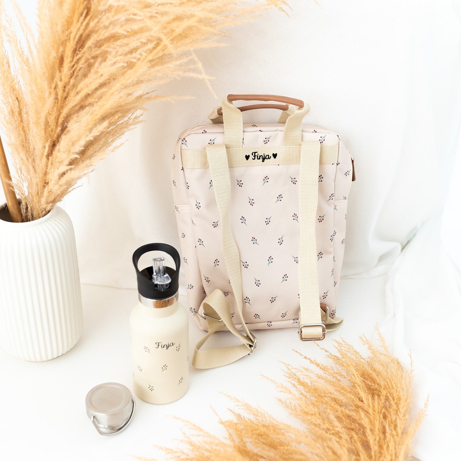 FRESK Kindergartenrucksack und Trinkflasche personalisiert - wunderwunsch