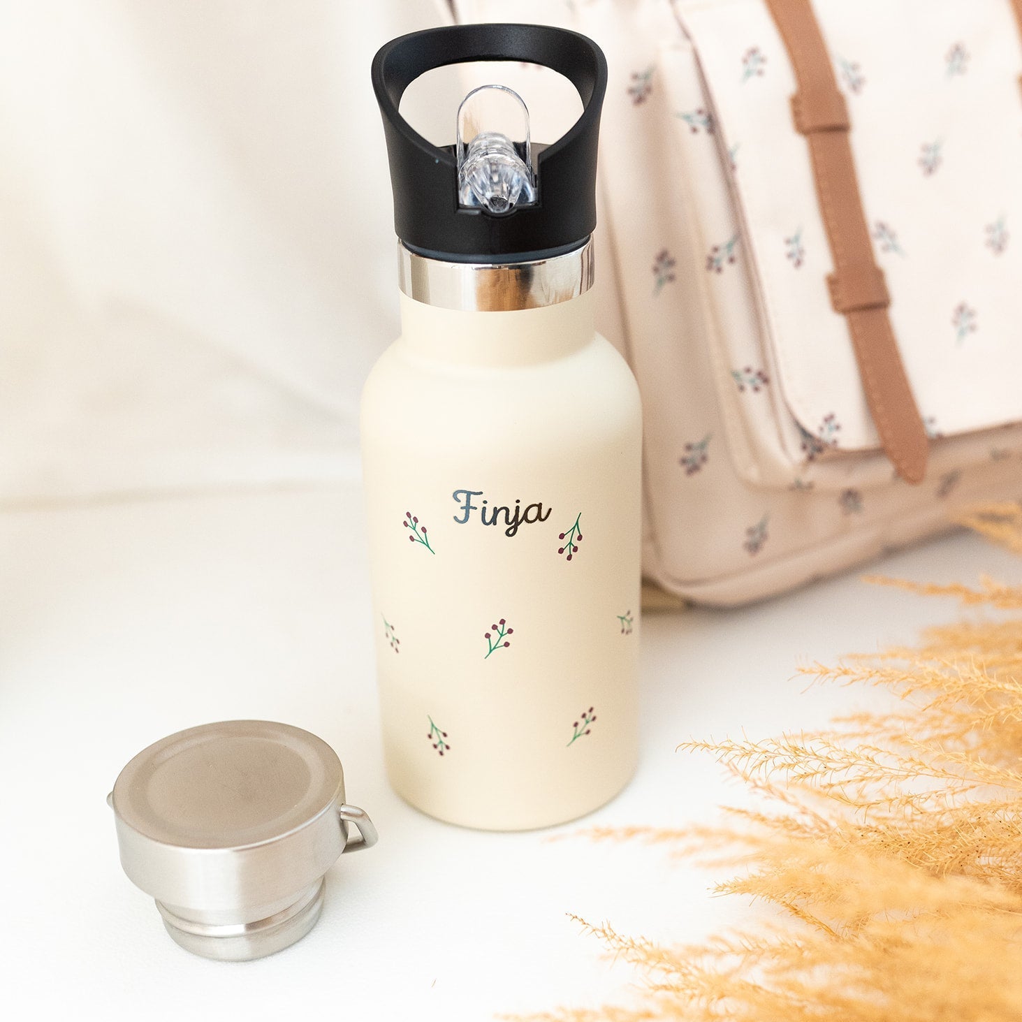 FRESK Kindergartenrucksack und Trinkflasche personalisiert - wunderwunsch