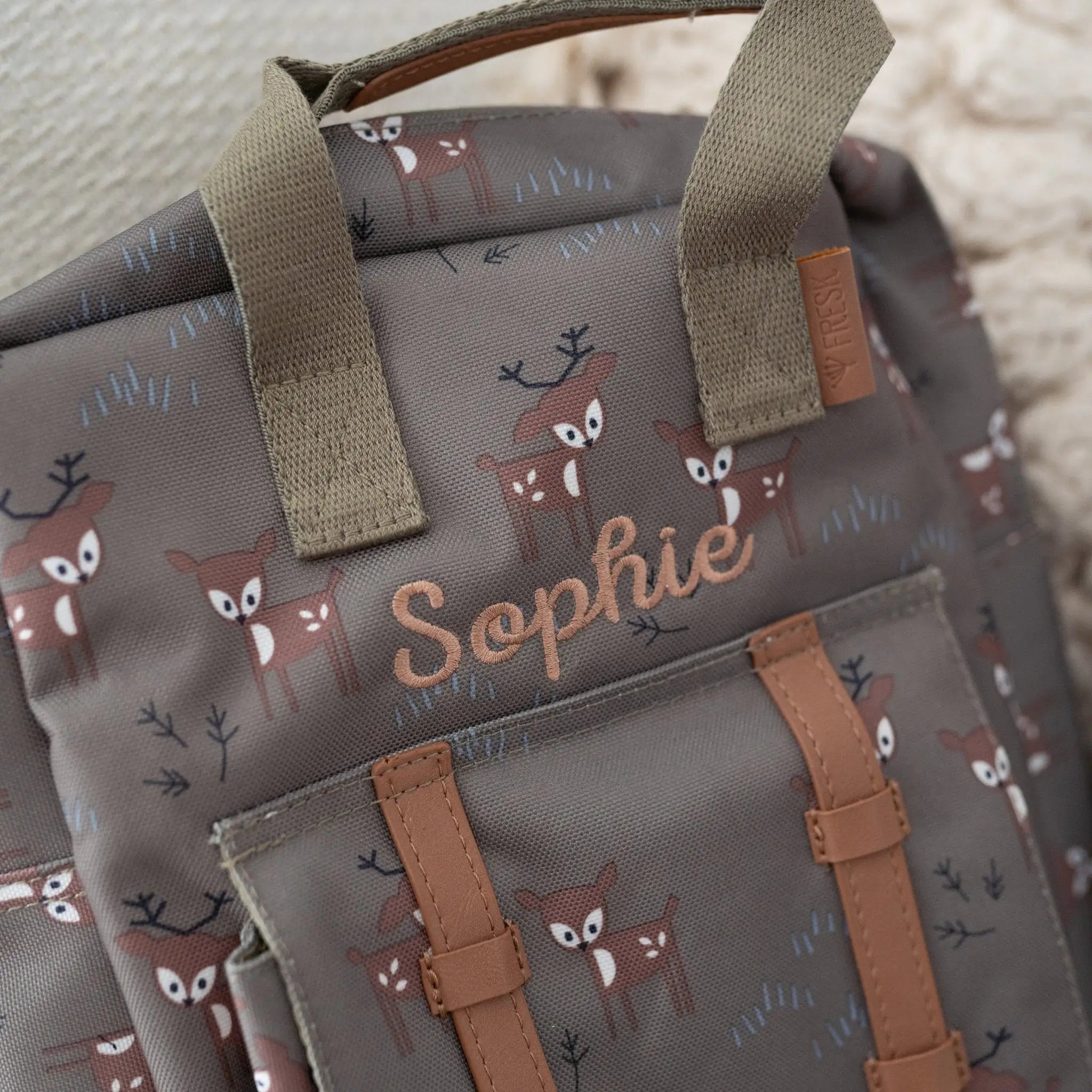 FRESK Kindergartenrucksack und Trinkflasche personalisiert - wunderwunsch