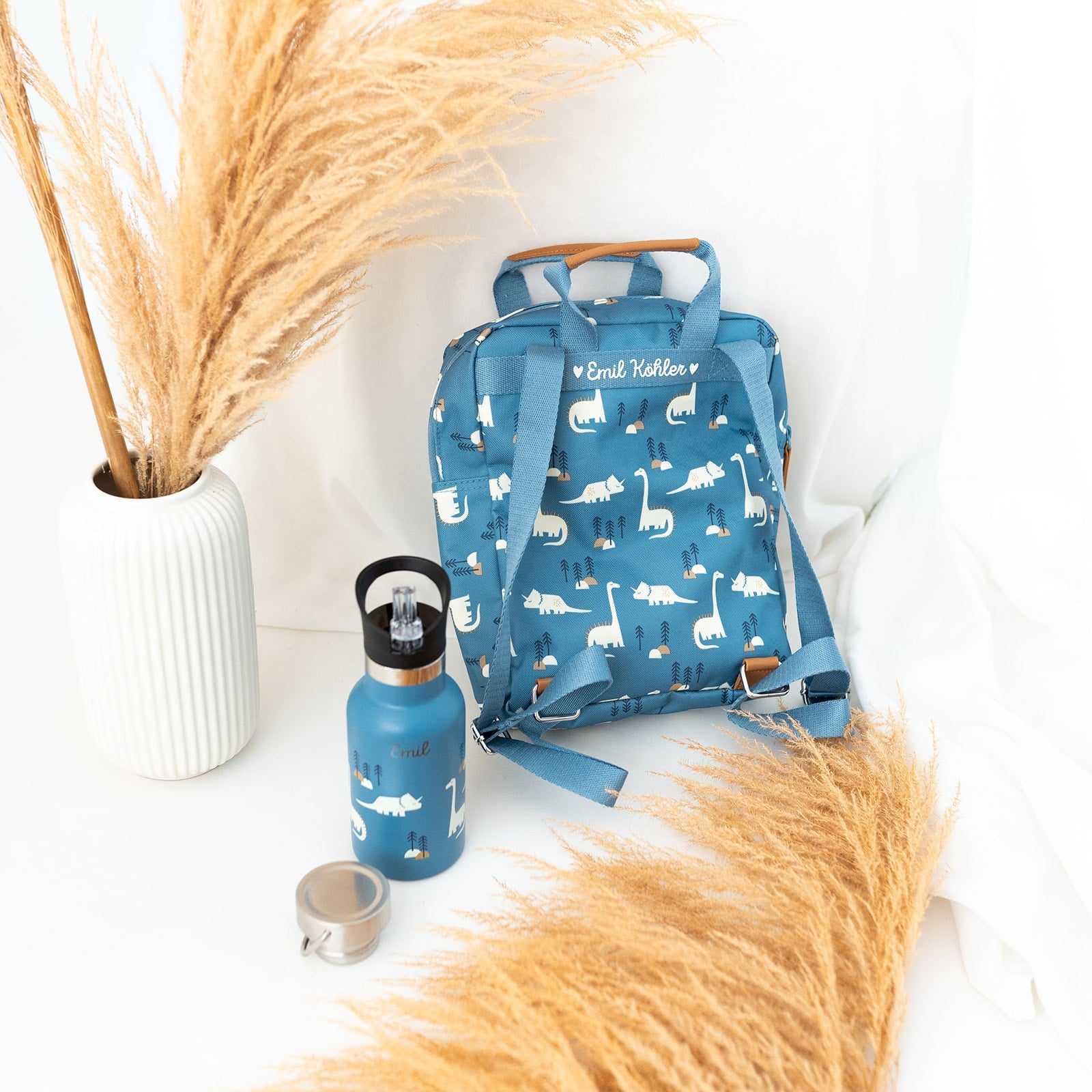 FRESK Kindergartenrucksack und Trinkflasche personalisiert - wunderwunsch