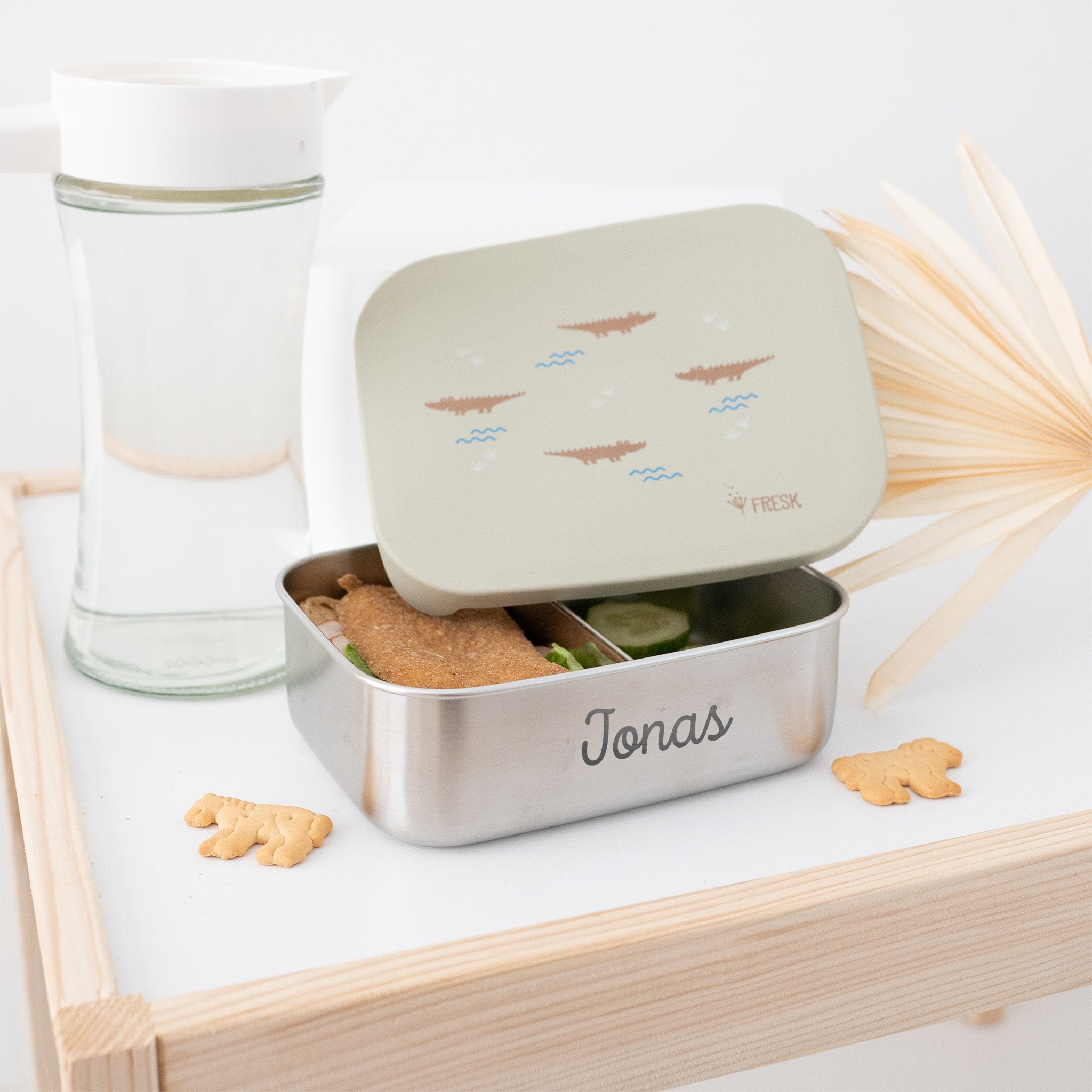 FRESK Lunchbox Edelstahl - personalisierbar - wunderwunsch
