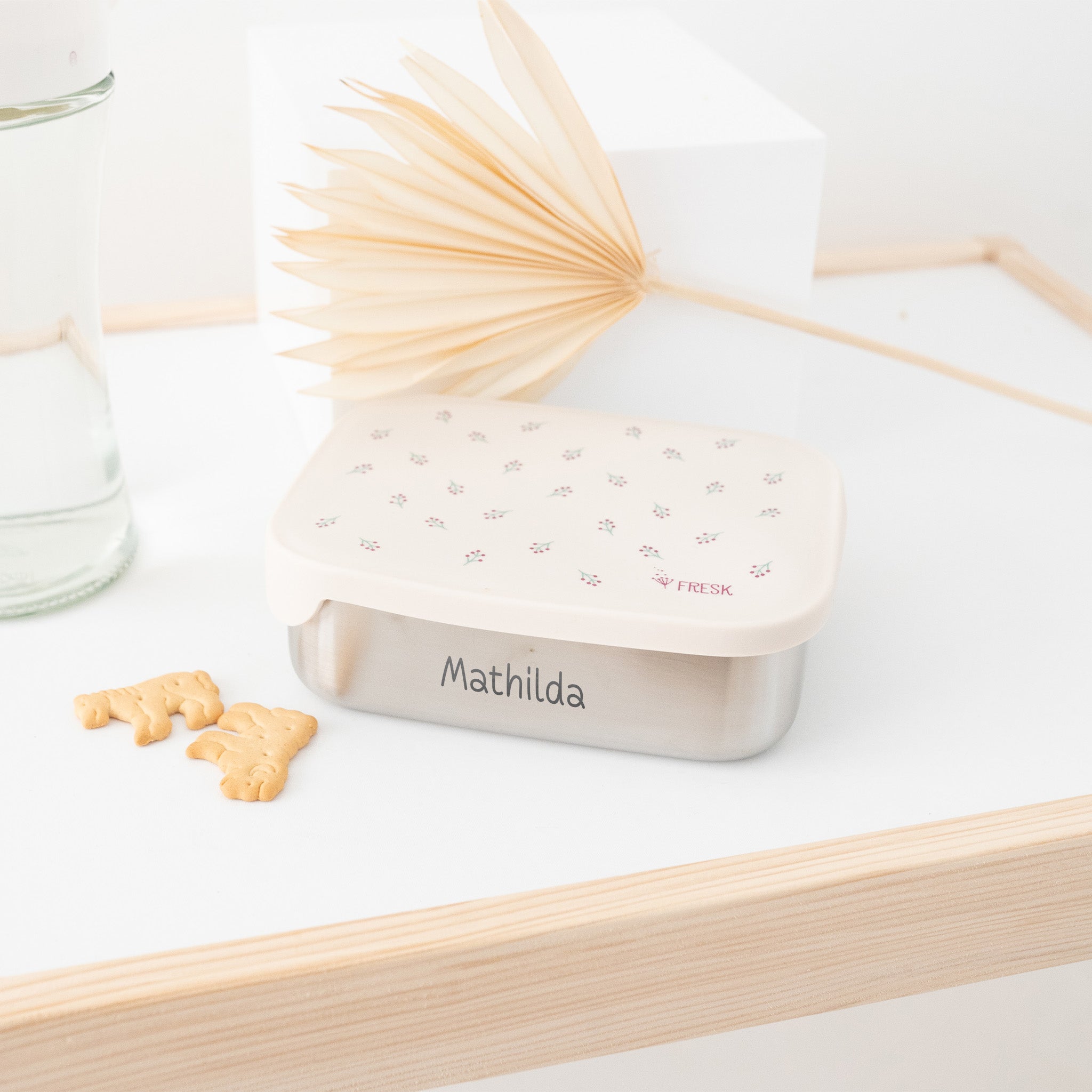 FRESK Lunchbox Edelstahl - personalisierbar - wunderwunsch