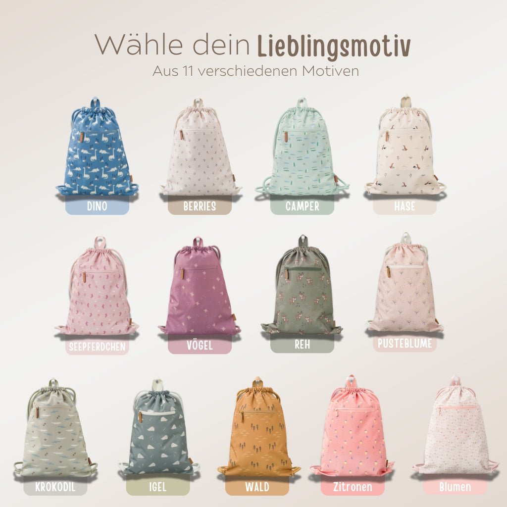 FRESK Turnbeutel mit Personalisierung - wunderwunsch