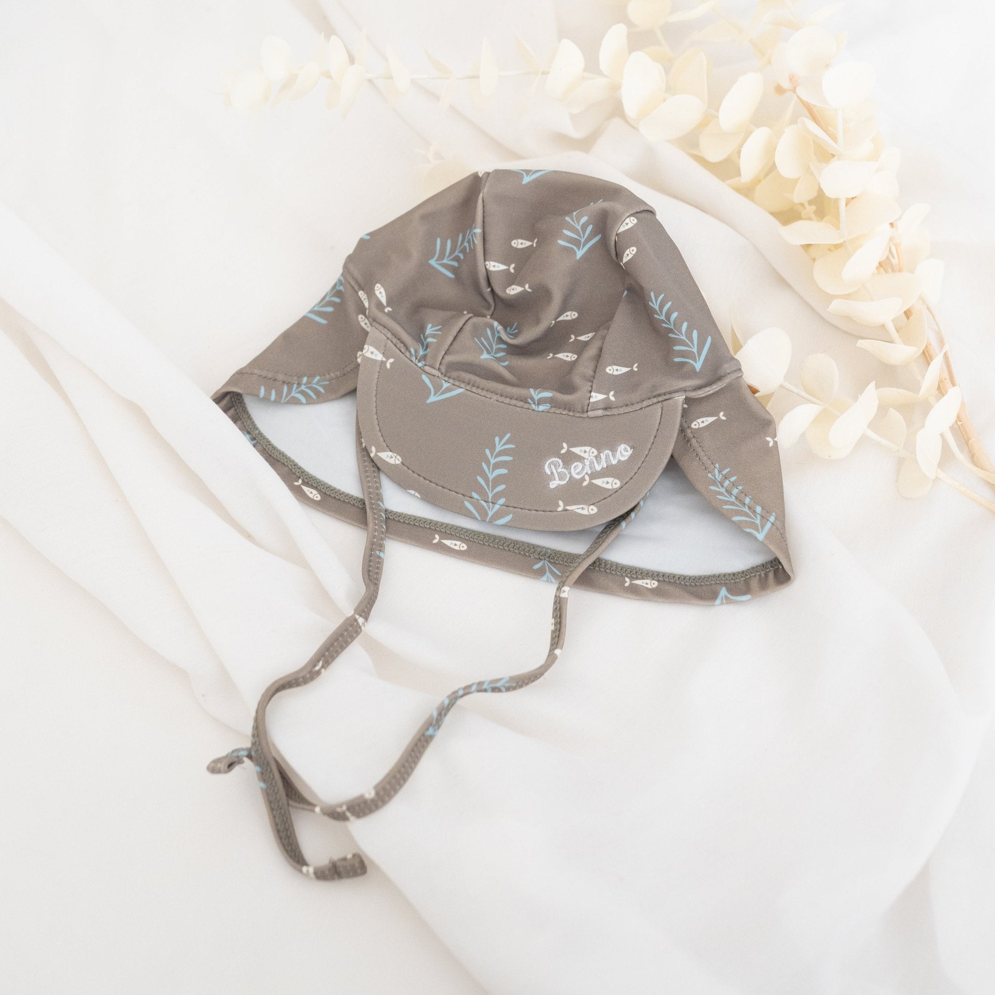 FRESK UV Sonnenhut mit Nackenschutz personalisierbar - wunderwunsch