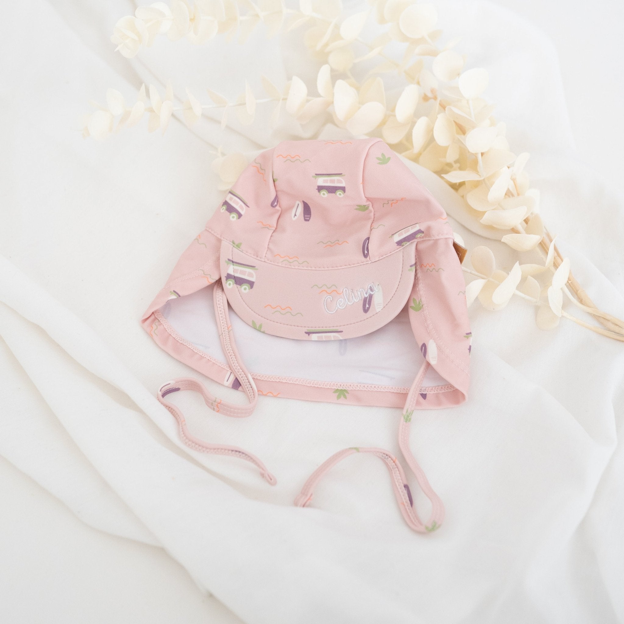 FRESK UV Sonnenhut mit Nackenschutz personalisierbar - wunderwunsch