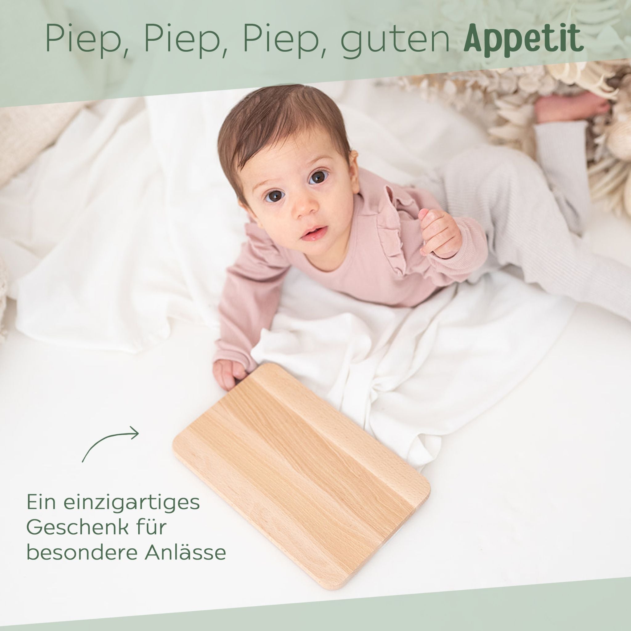 Frühstücksbrettchen personalisiert - Osterhase und Eiersuche Gravur - wunderwunsch
