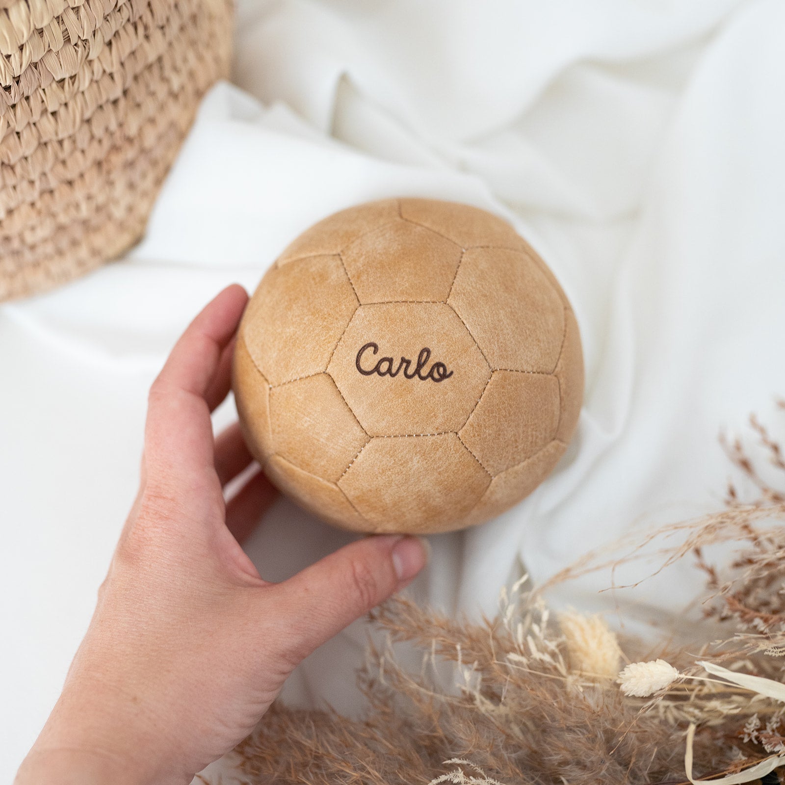 Fußball Leder personalisiert - wunderwunsch