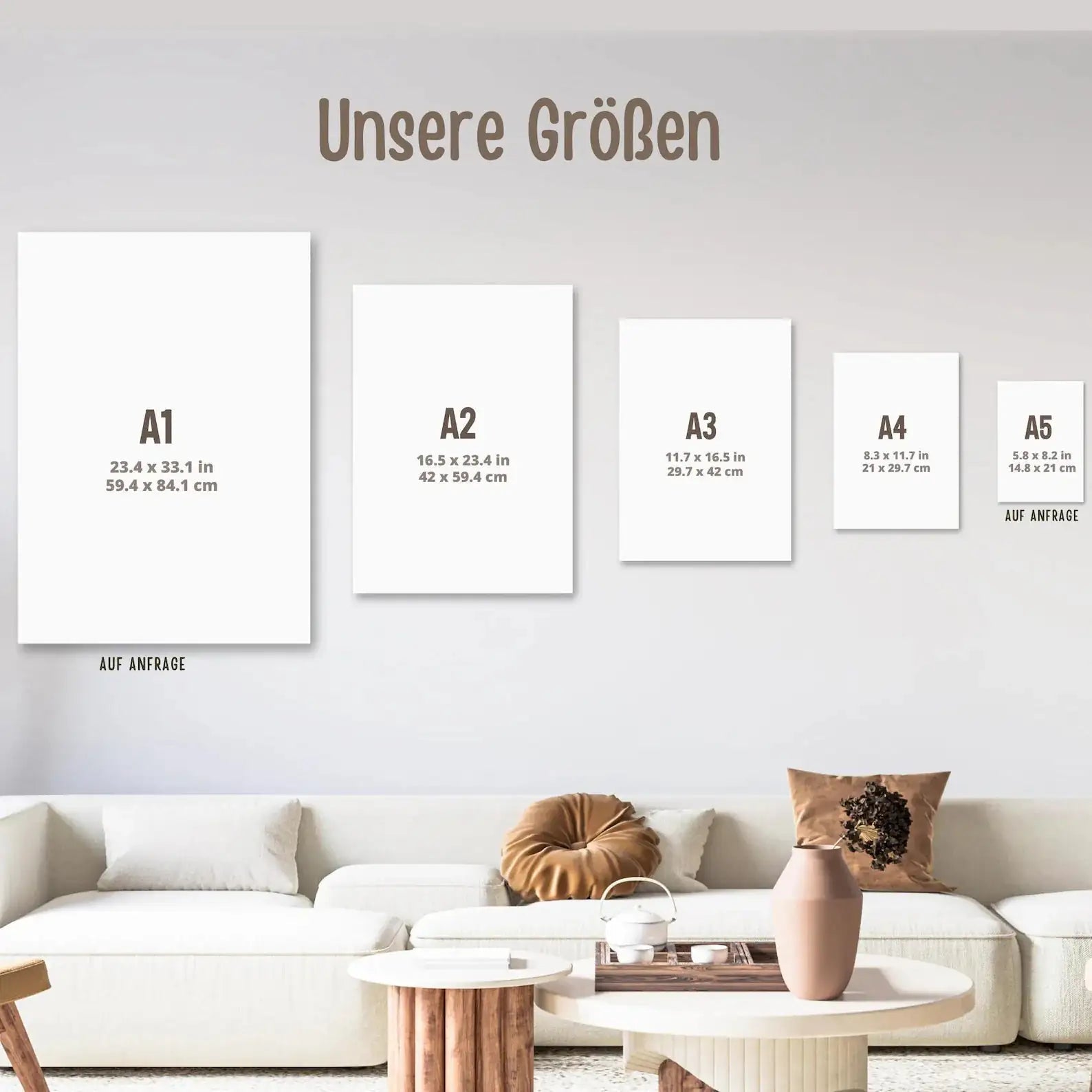 Geburtsposter – Tier Aquarell personalisiert - wunderwunsch