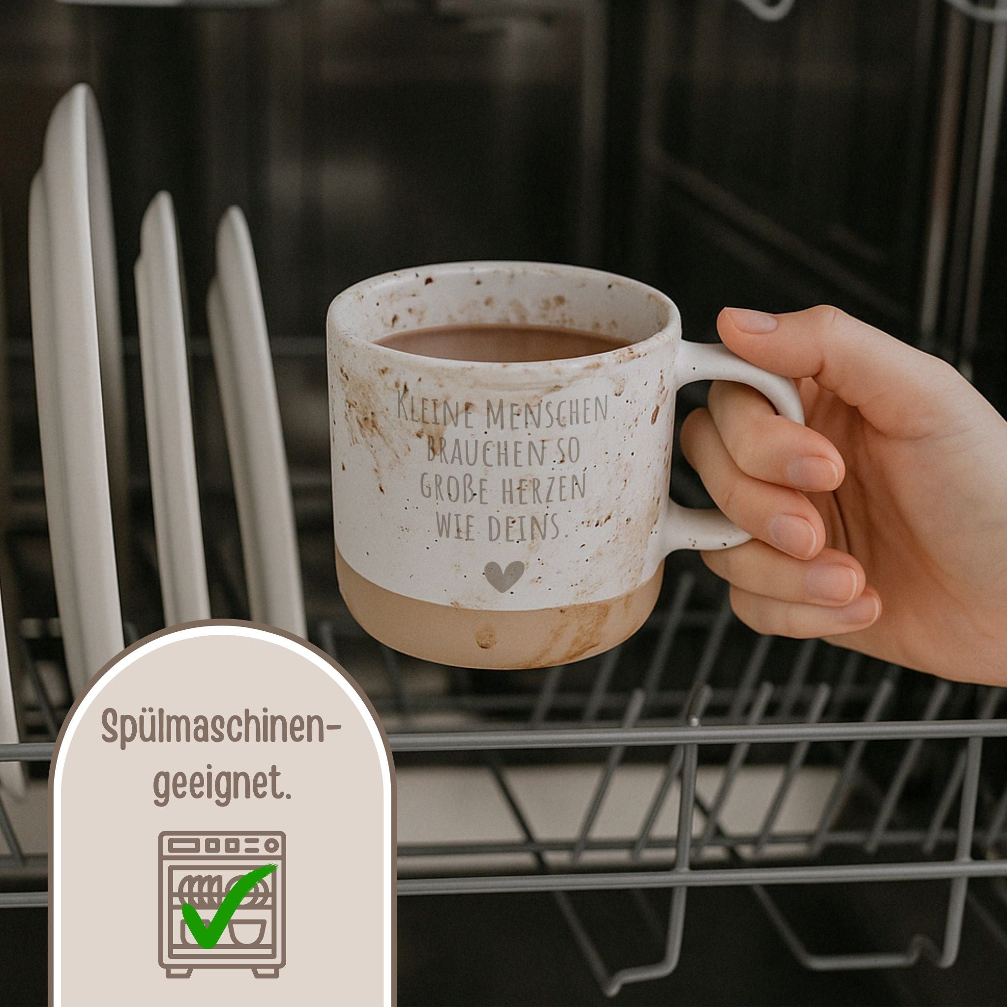 Geschenkset für Erzieher:innen – Tasse & Tablett - wunderwunsch