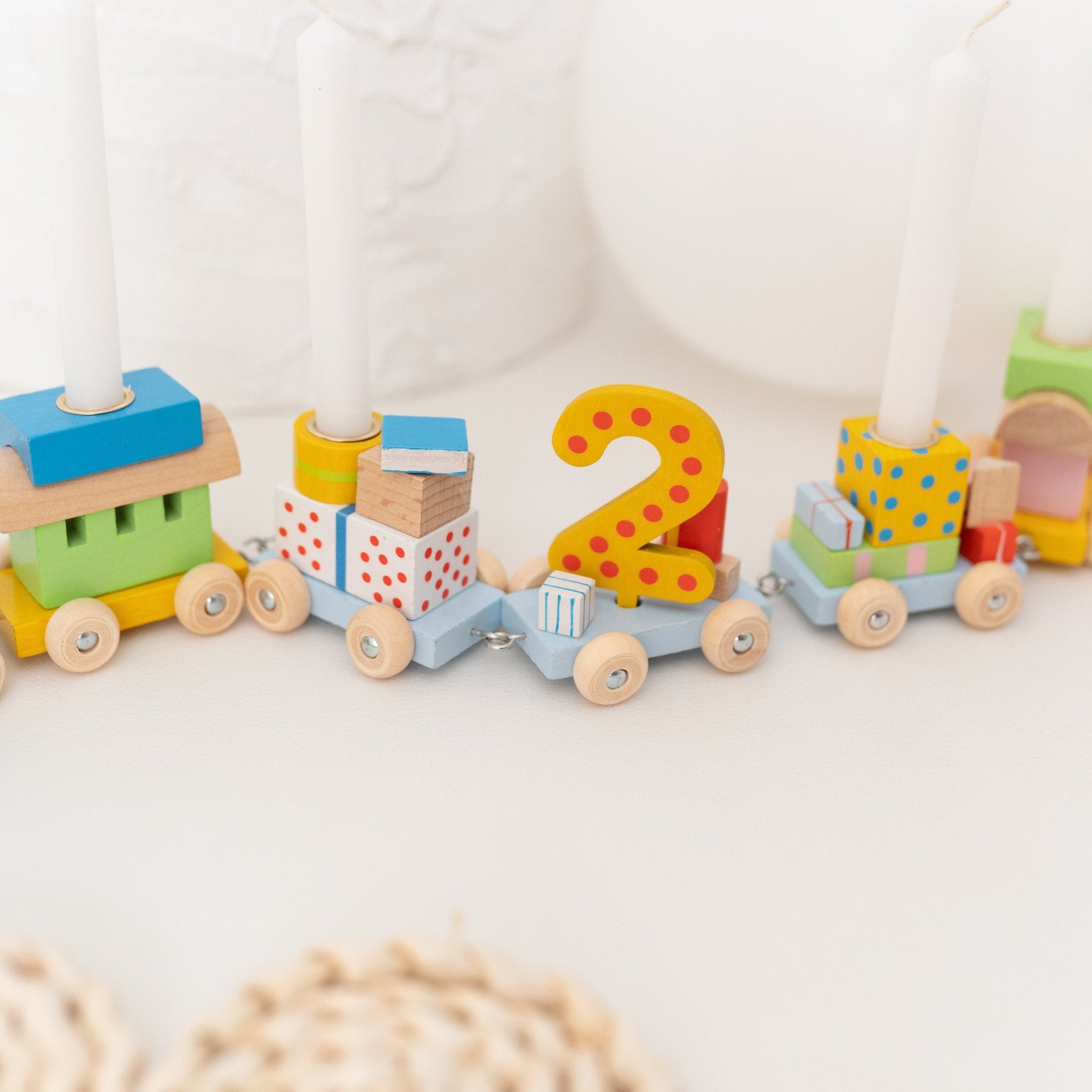 GOKI Geburtstagszug Bunt - wunderwunsch