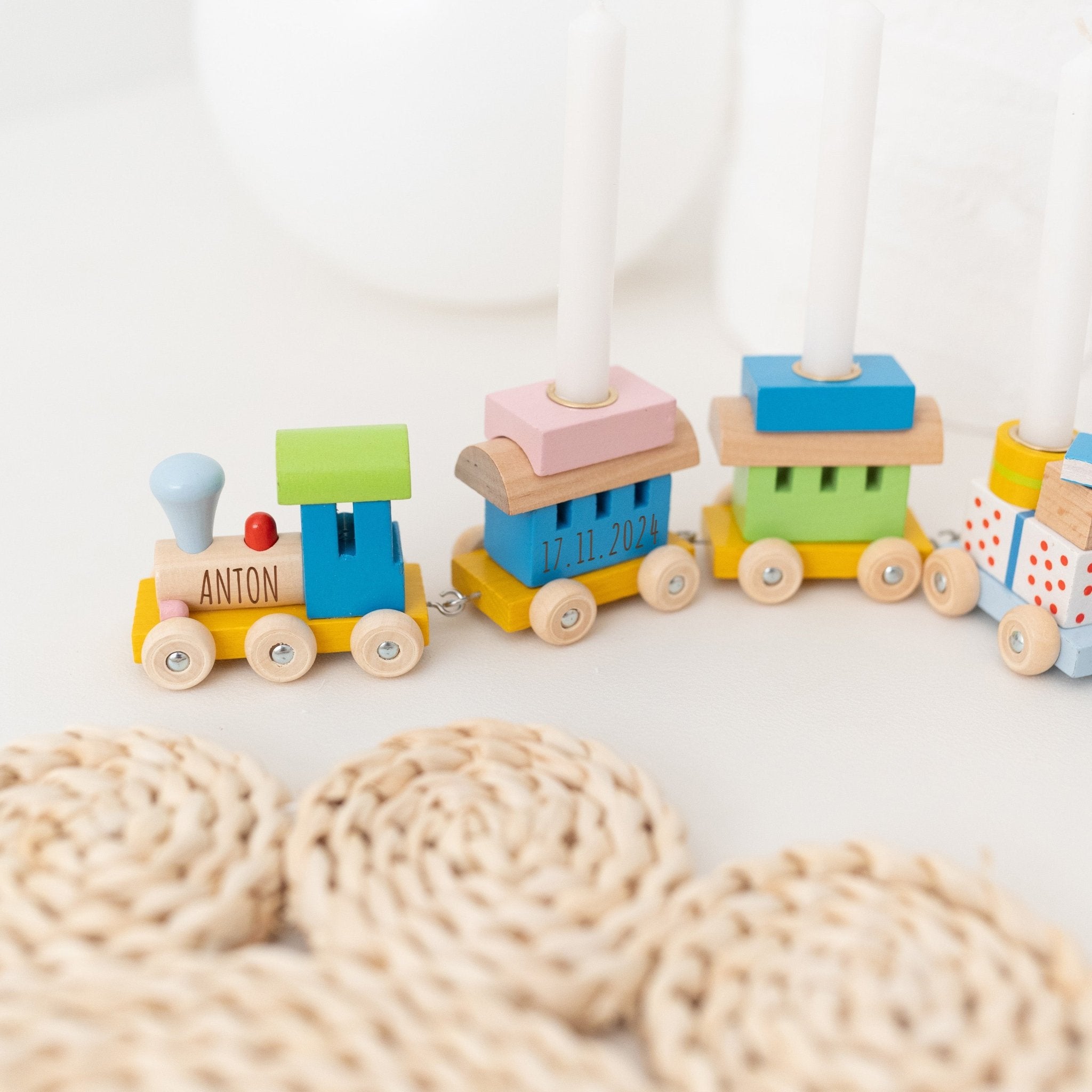 GOKI Geburtstagszug Bunt - wunderwunsch