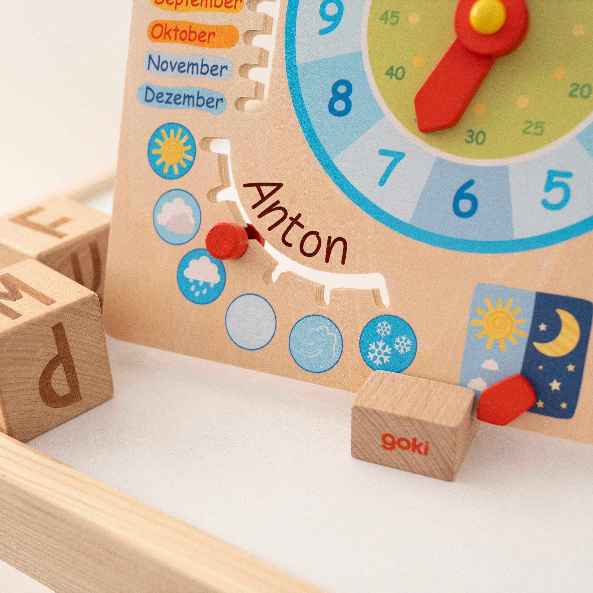 GOKI Jahresuhr personalisiert - wunderwunsch