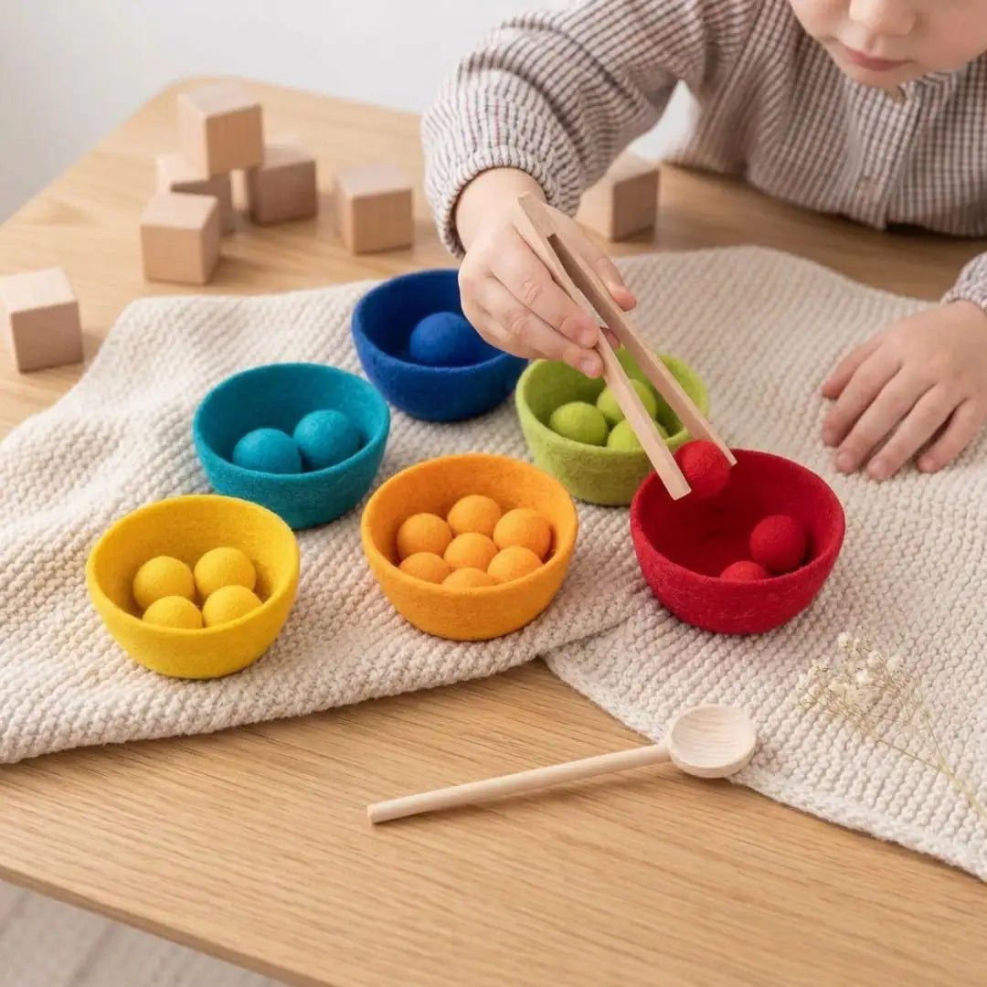 GOKI Montessori Farbsortierspiel personalisierbar - wunderwunsch