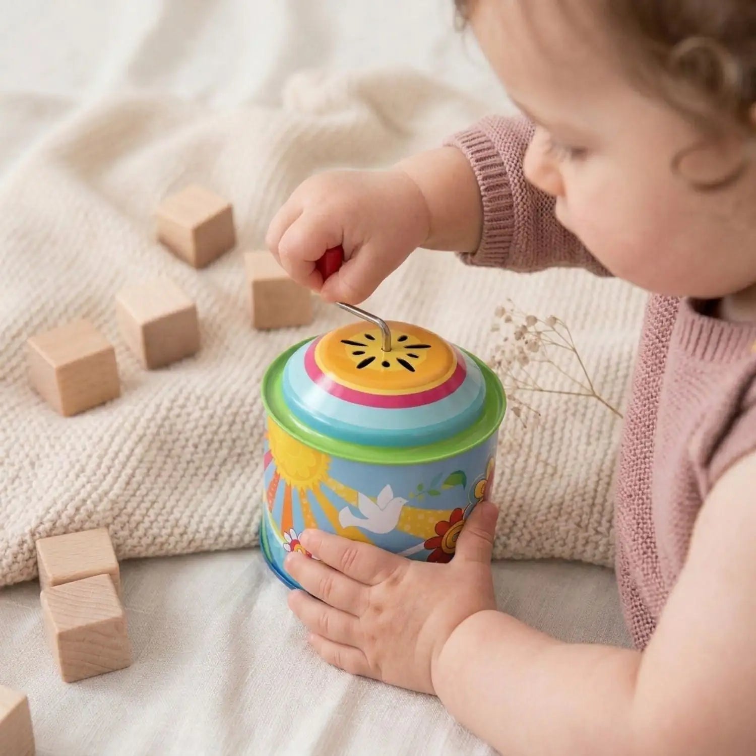GOKI Musikspieldose Sonnenglück personalisierbar - wunderwunsch