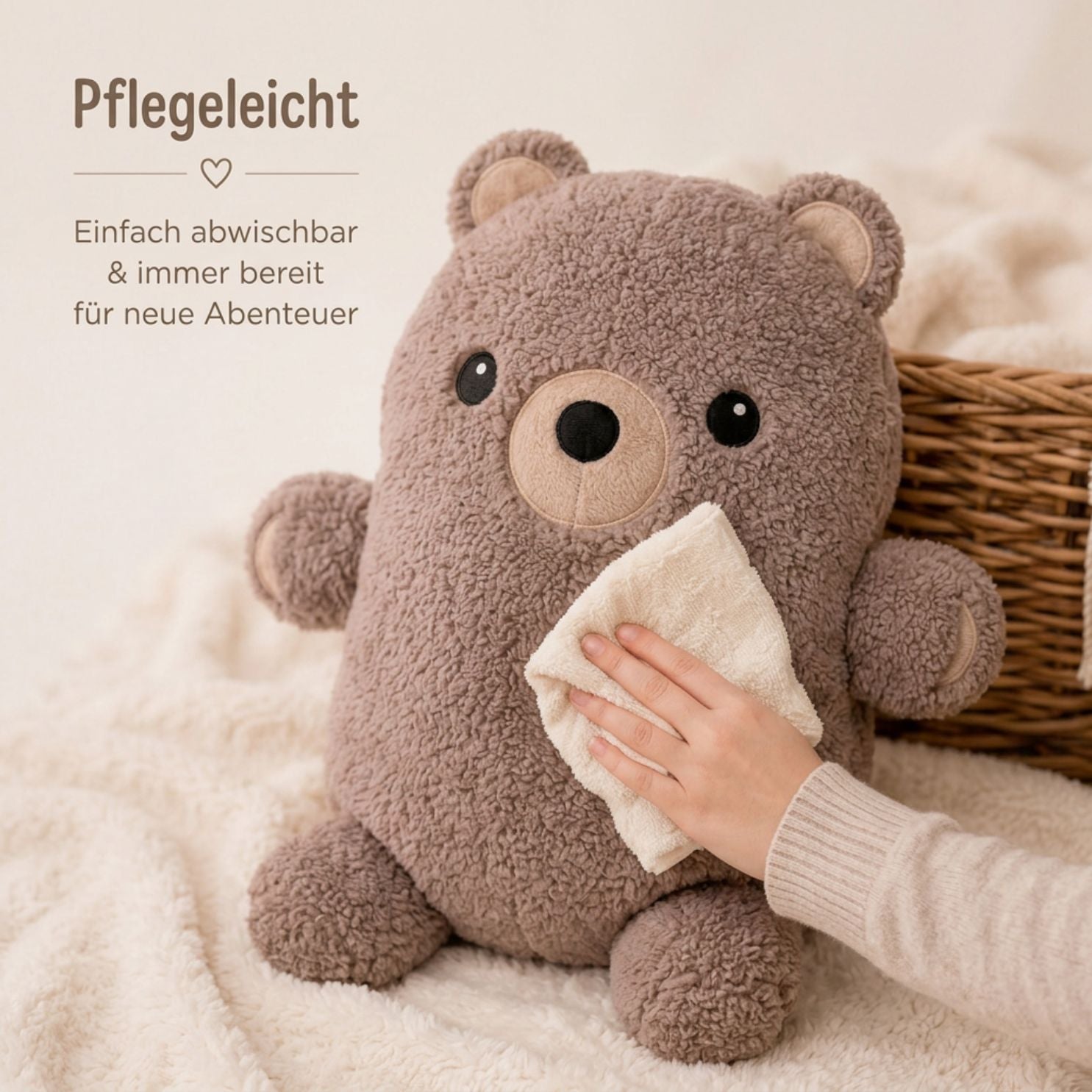 IKEA Kuscheltier personalisiert - Bär - wunderwunsch