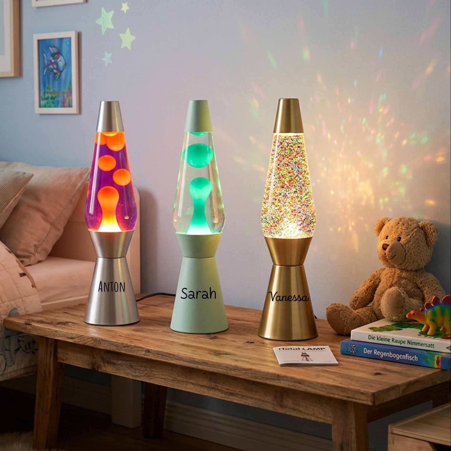 itotal Lavalampe personalisierbar - wunderwunsch