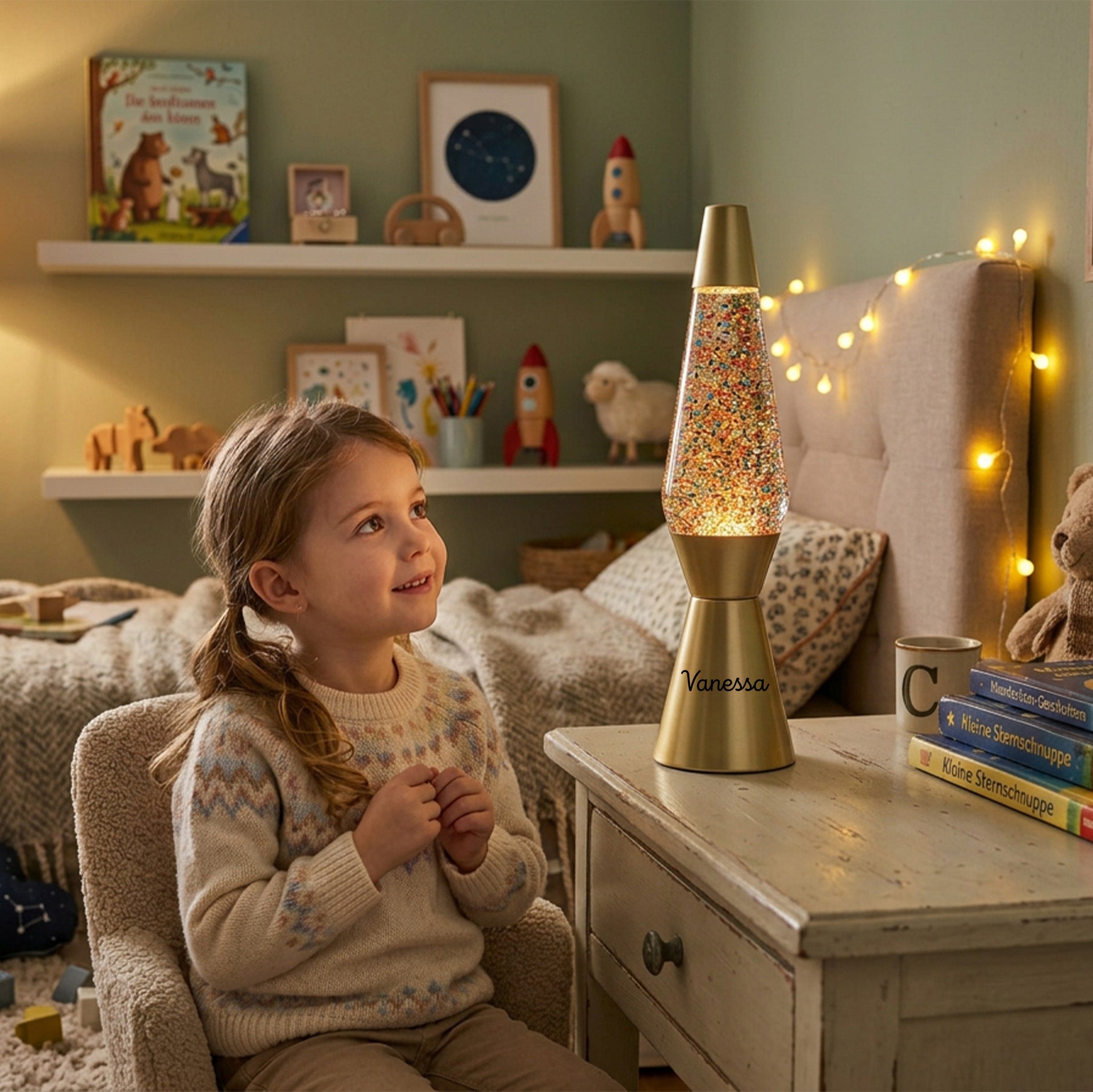 itotal Lavalampe personalisierbar - wunderwunsch