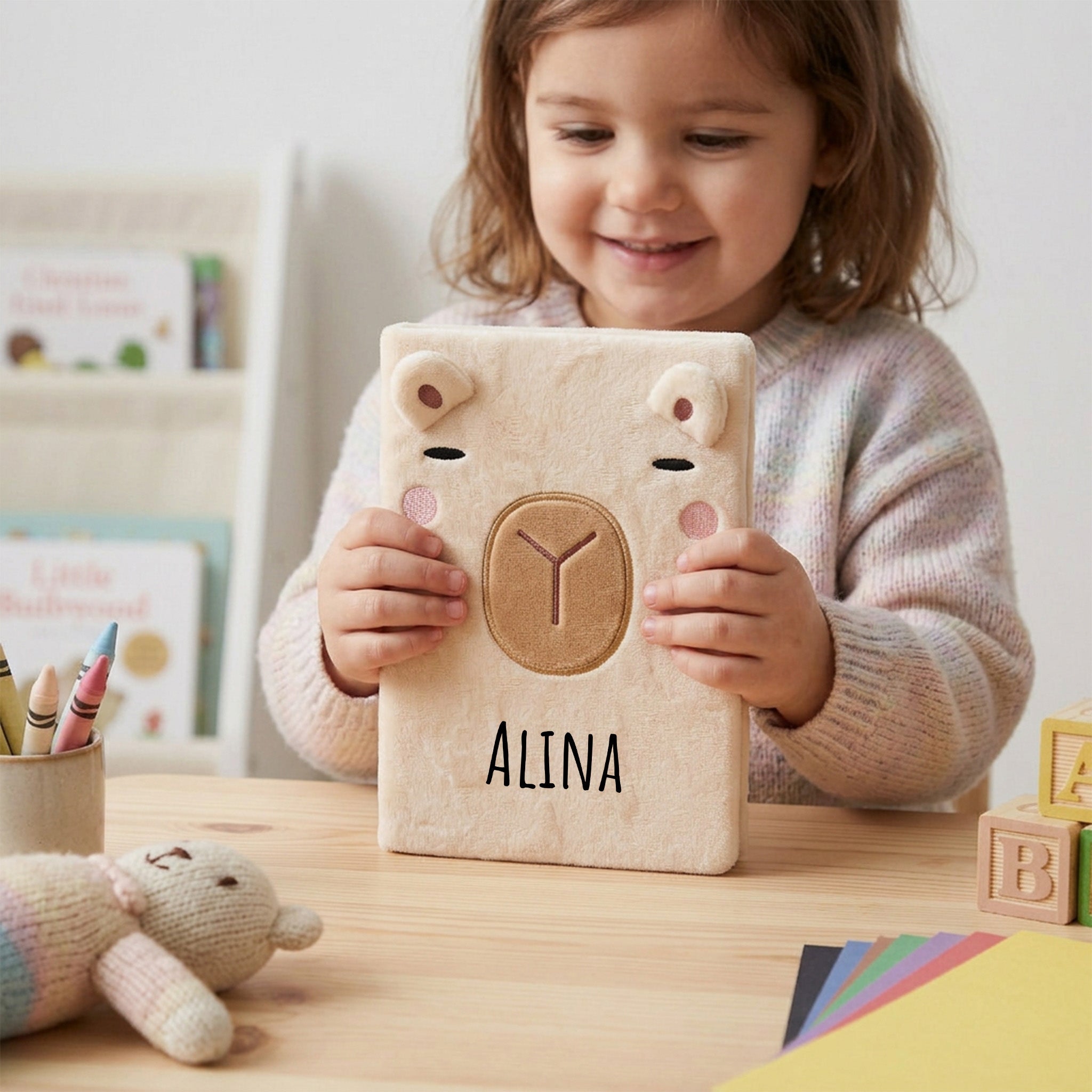 iTotal Notizbuch Capybara personalisierbar - wunderwunsch