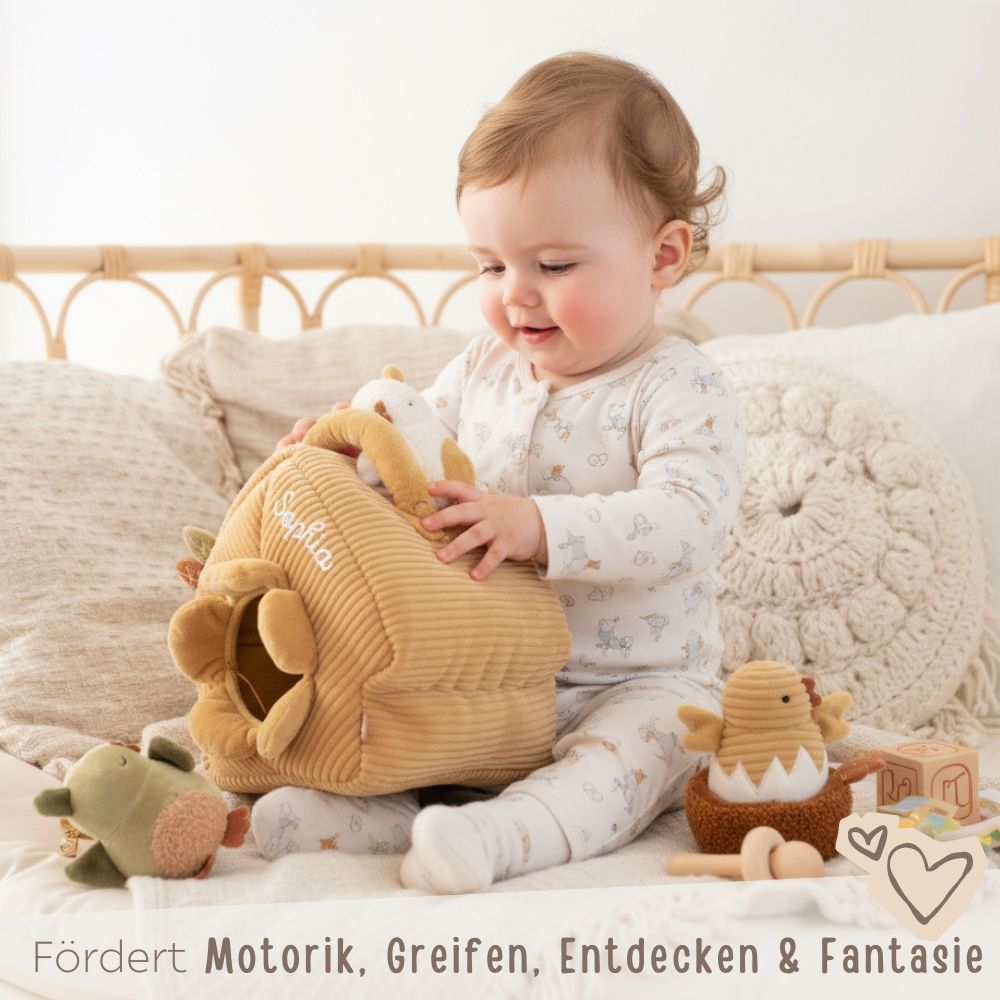 JOLLEIN Aktivitäten - Versteckspiel Haus personalisierbar - wunderwunsch