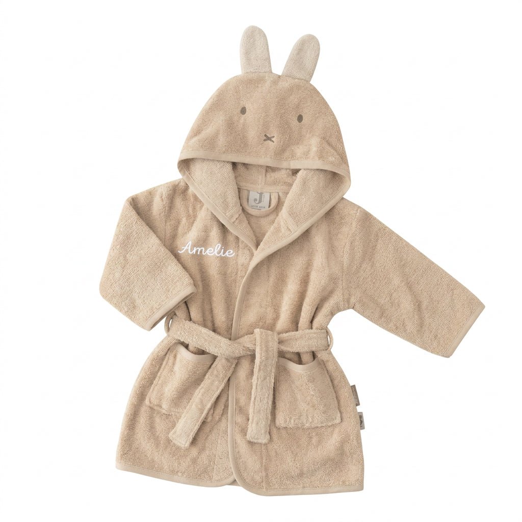 JOLLEIN Bademantel Kinder personalisiert - Miffy - wunderwunsch