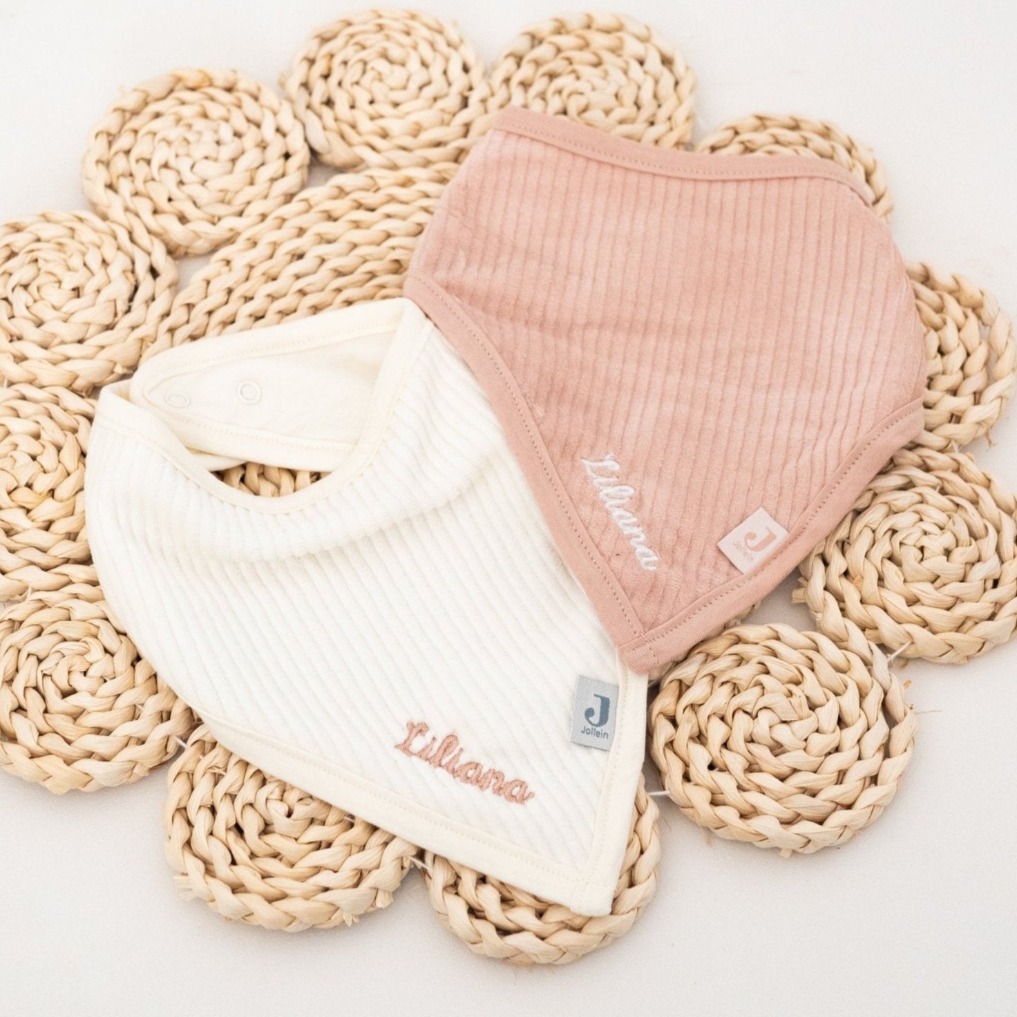 JOLLEIN Halstuch - Set personalisiert - Cord - wunderwunsch