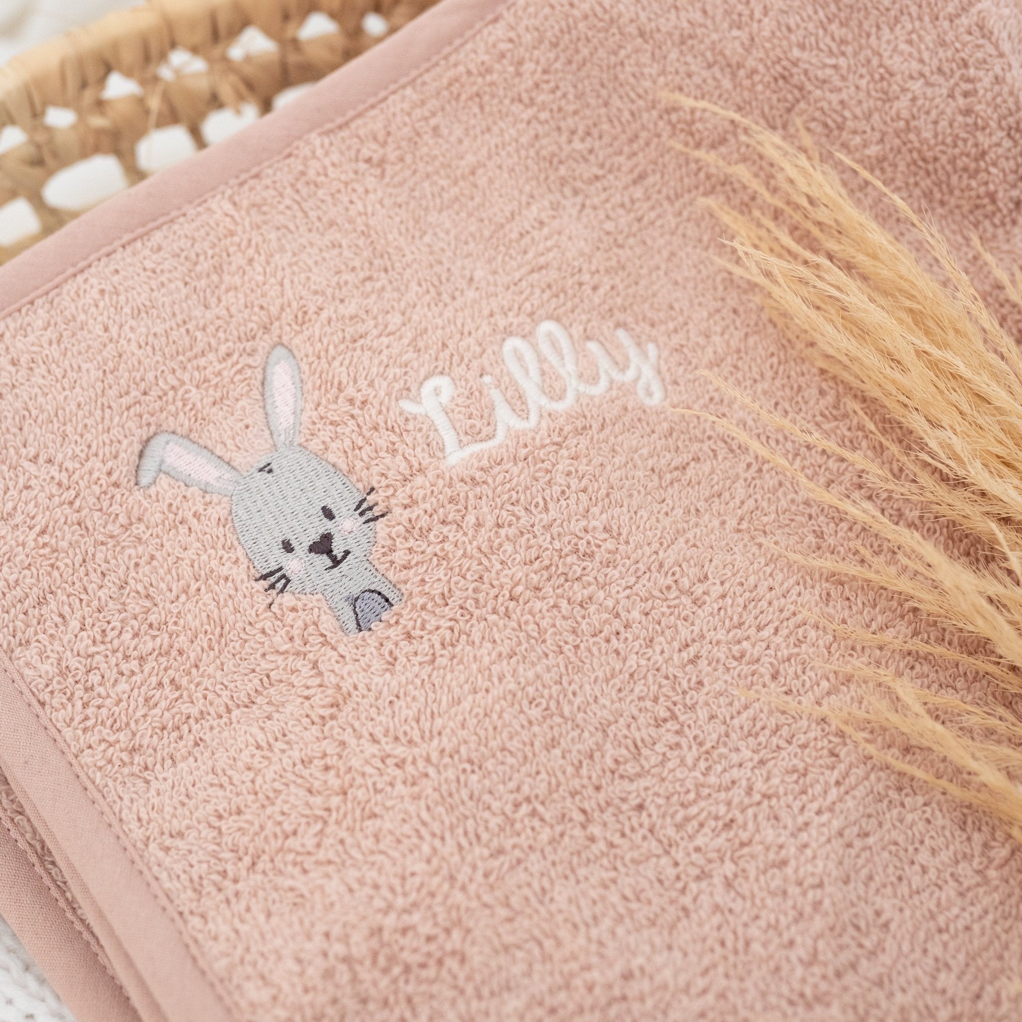JOLLEIN Kinder Handtuch 50x90 cm personalisiert - Wunderwunsch Tiere - wunderwunsch