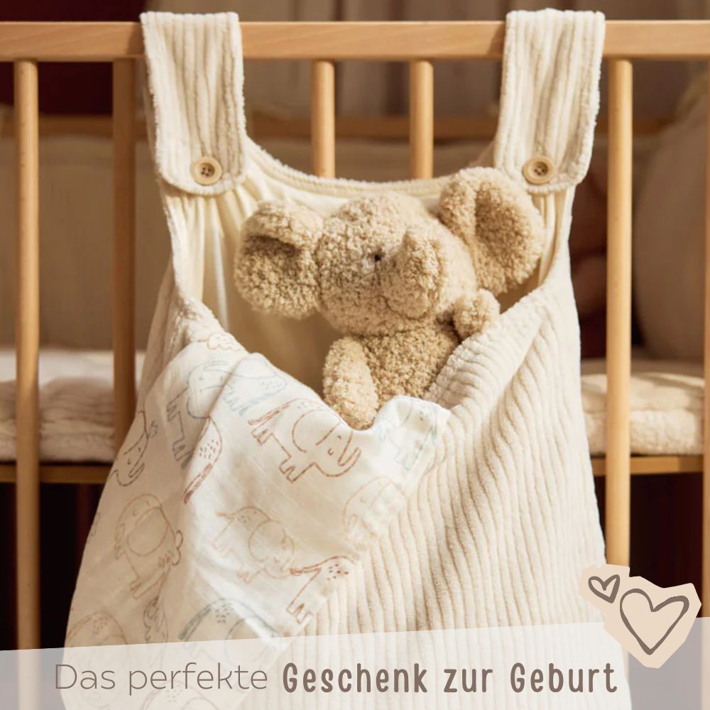 JOLLEIN Kuscheltier Elefant - wunderwunsch