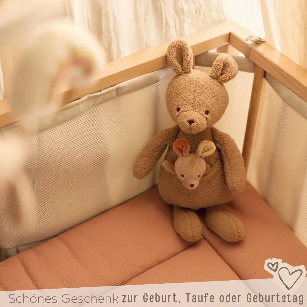 JOLLEIN Kuscheltier Kängurus personalisierbar - wunderwunsch