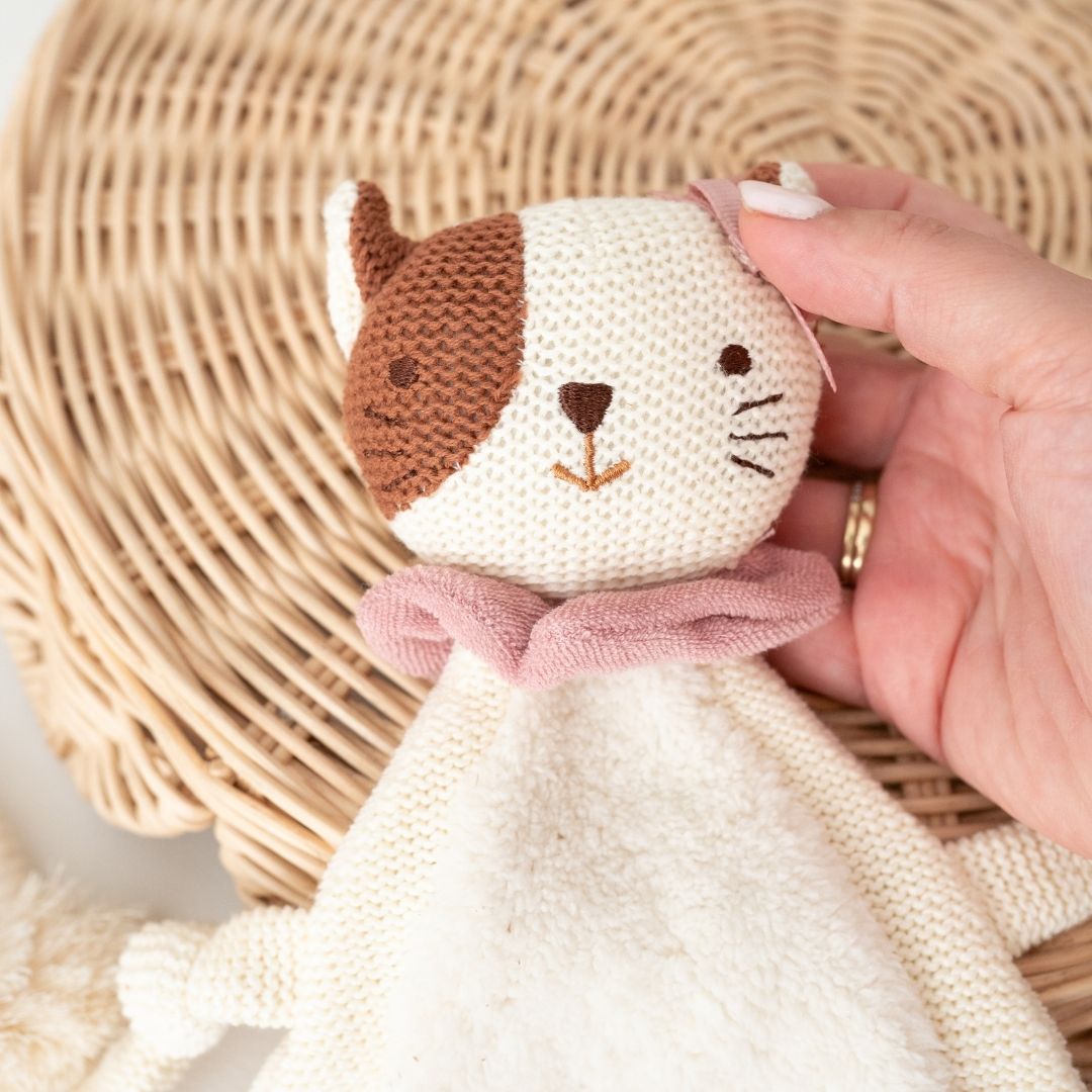 JOLLEIN Schmusetuch Katze oder Hund personalisierbar - wunderwunsch