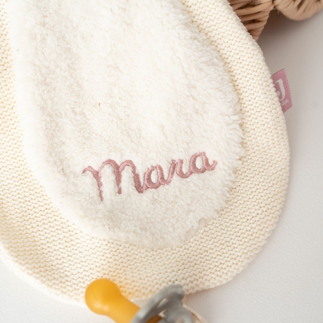 JOLLEIN Schmusetuch Katze oder Hund personalisierbar - wunderwunsch