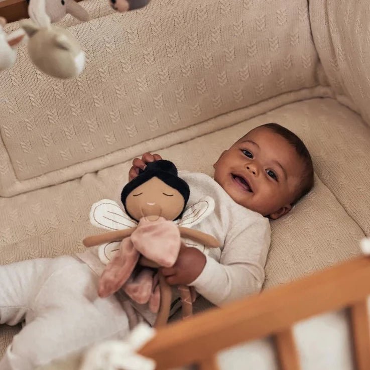 JOLLEIN Stoffpuppe Fee personalisiert - wunderwunsch