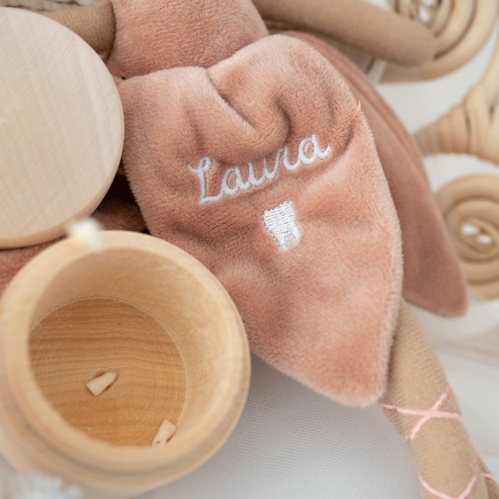 JOLLEIN Stoffpuppe Zahnfee personalisiert - wunderwunsch