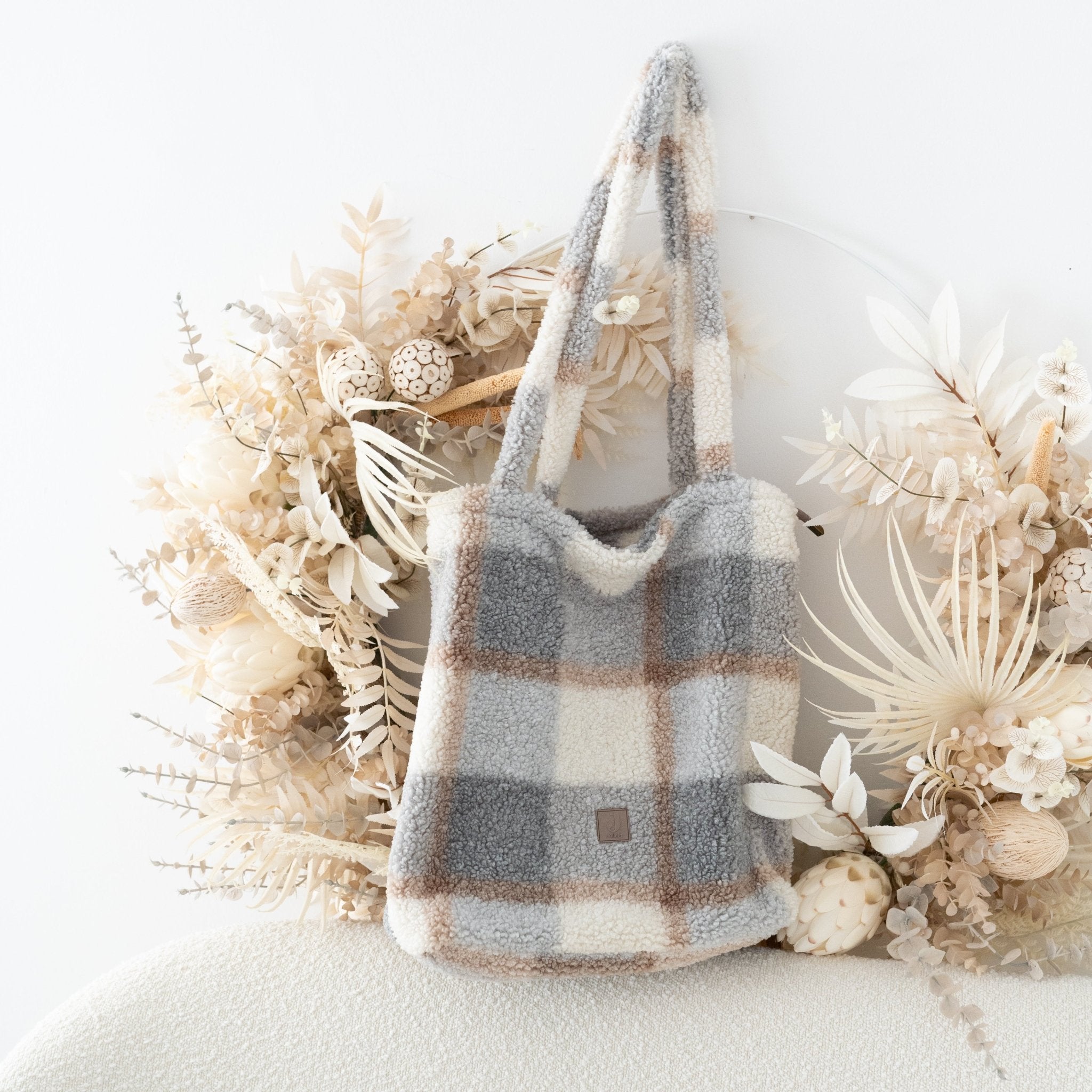 JOLLEIN Wickeltasche Kariert - wunderwunsch