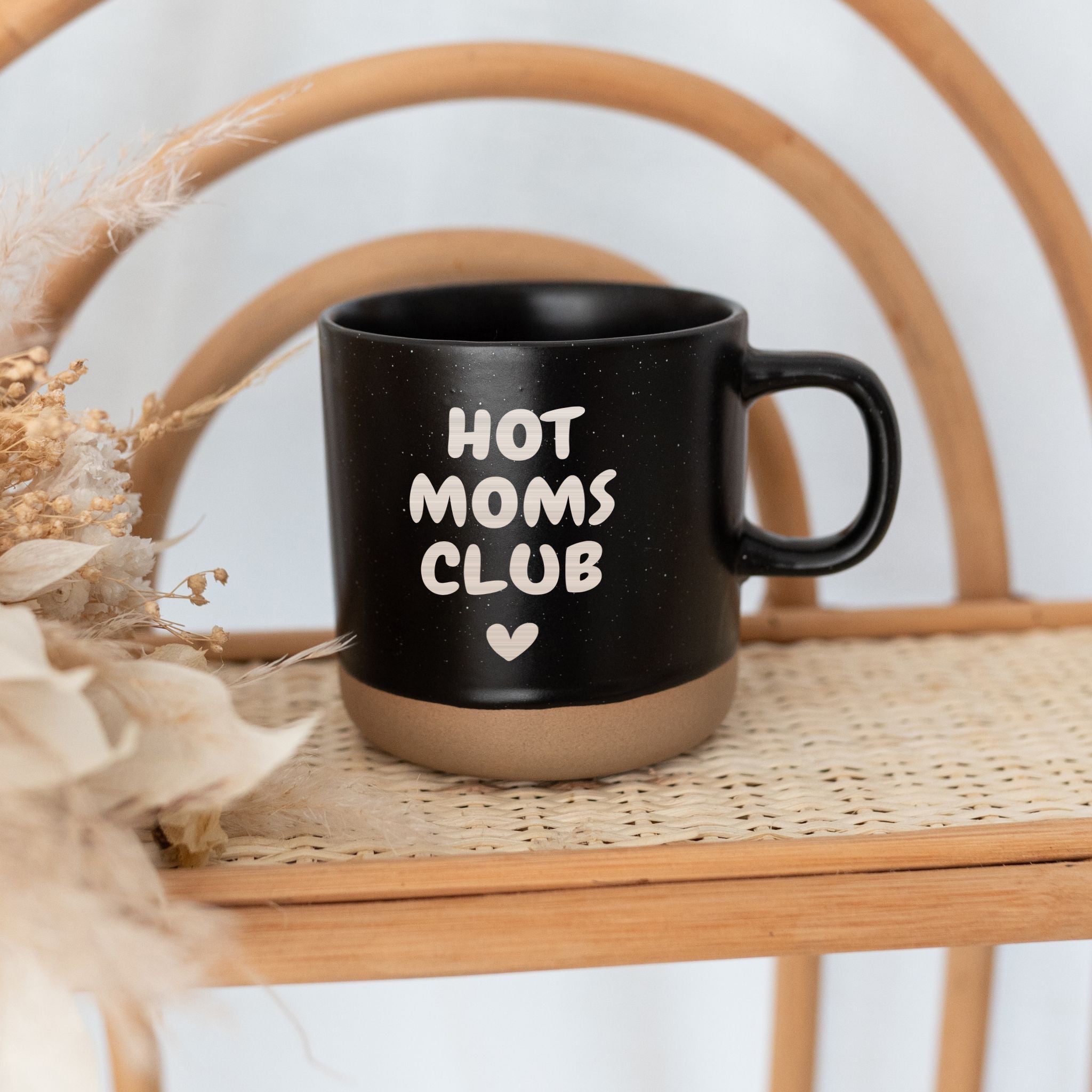 Keramikbecher Steingut - Moms Club - wunderwunsch