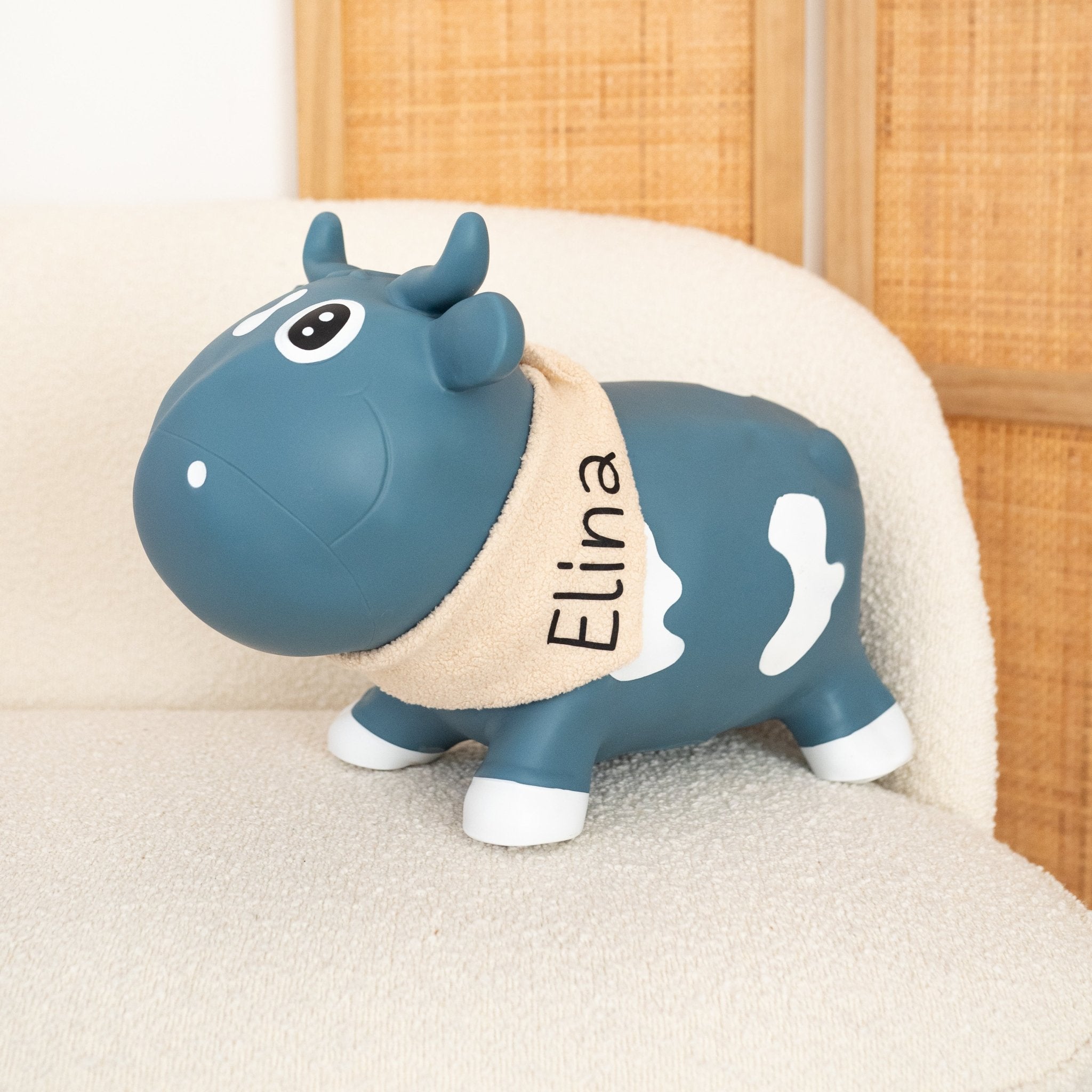 KIDZZFARM Hüpfkuh personalisiert - wunderwunsch
