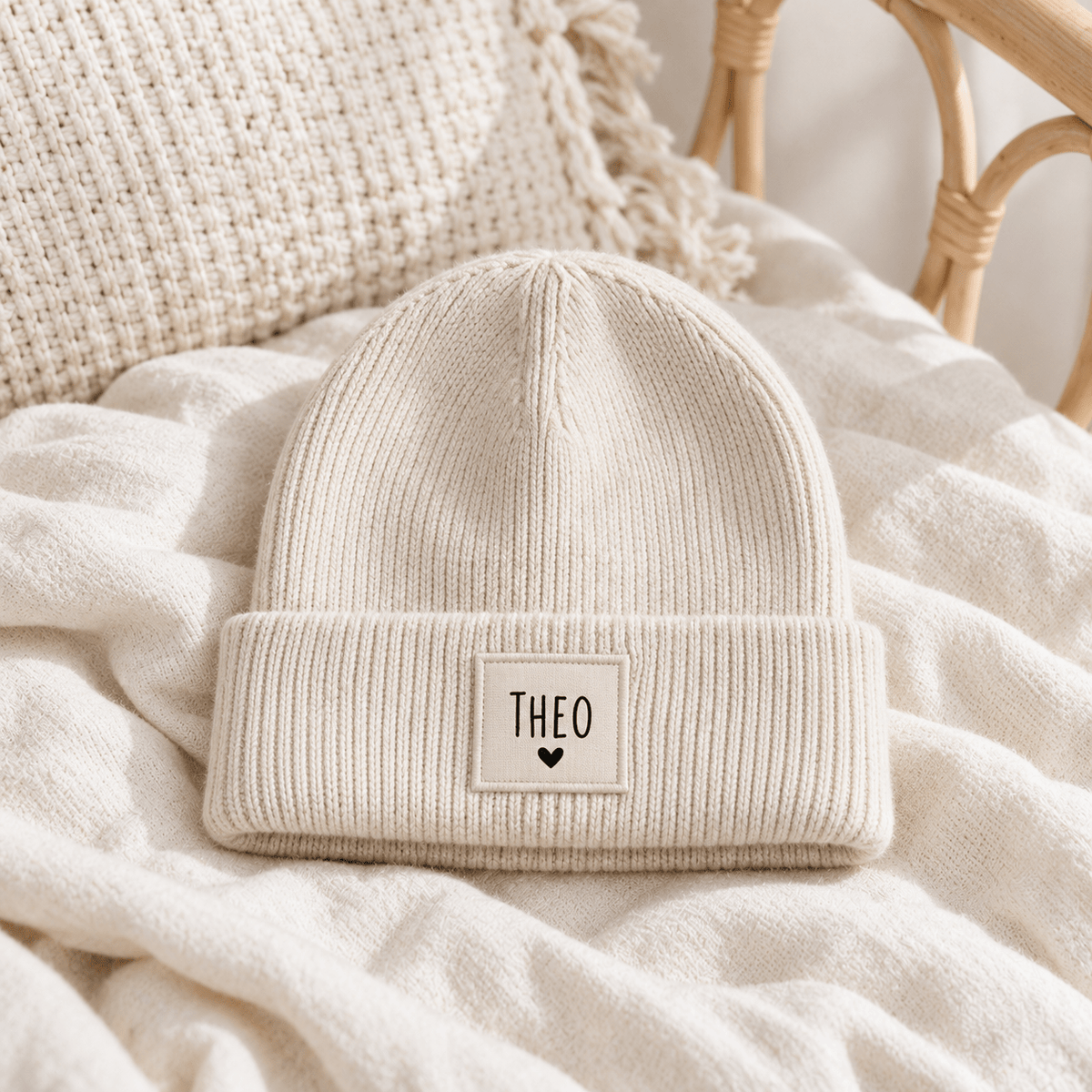 Kinder Beanie Mütze personalisiert - wunderwunsch