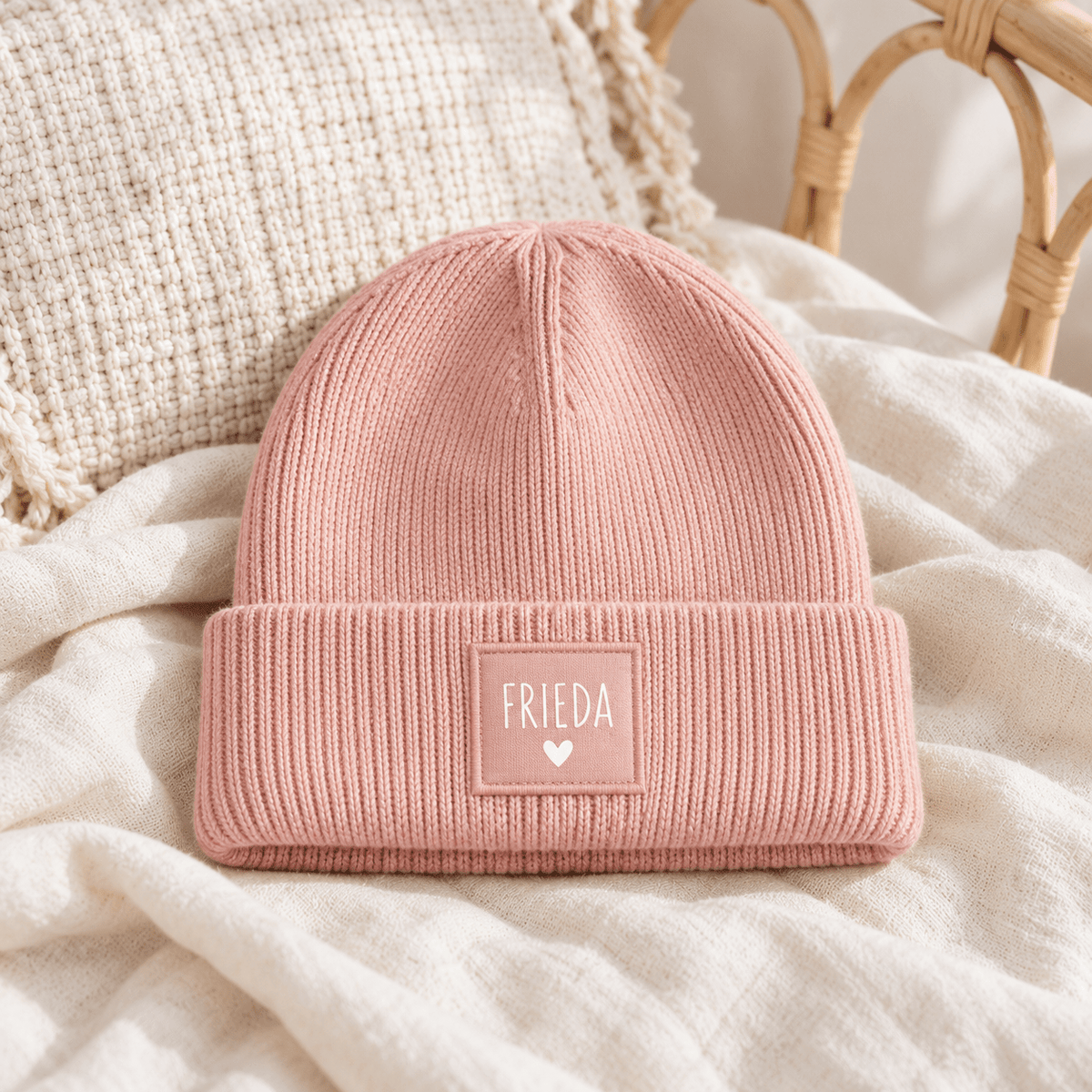 Kinder Beanie Mütze personalisiert - wunderwunsch