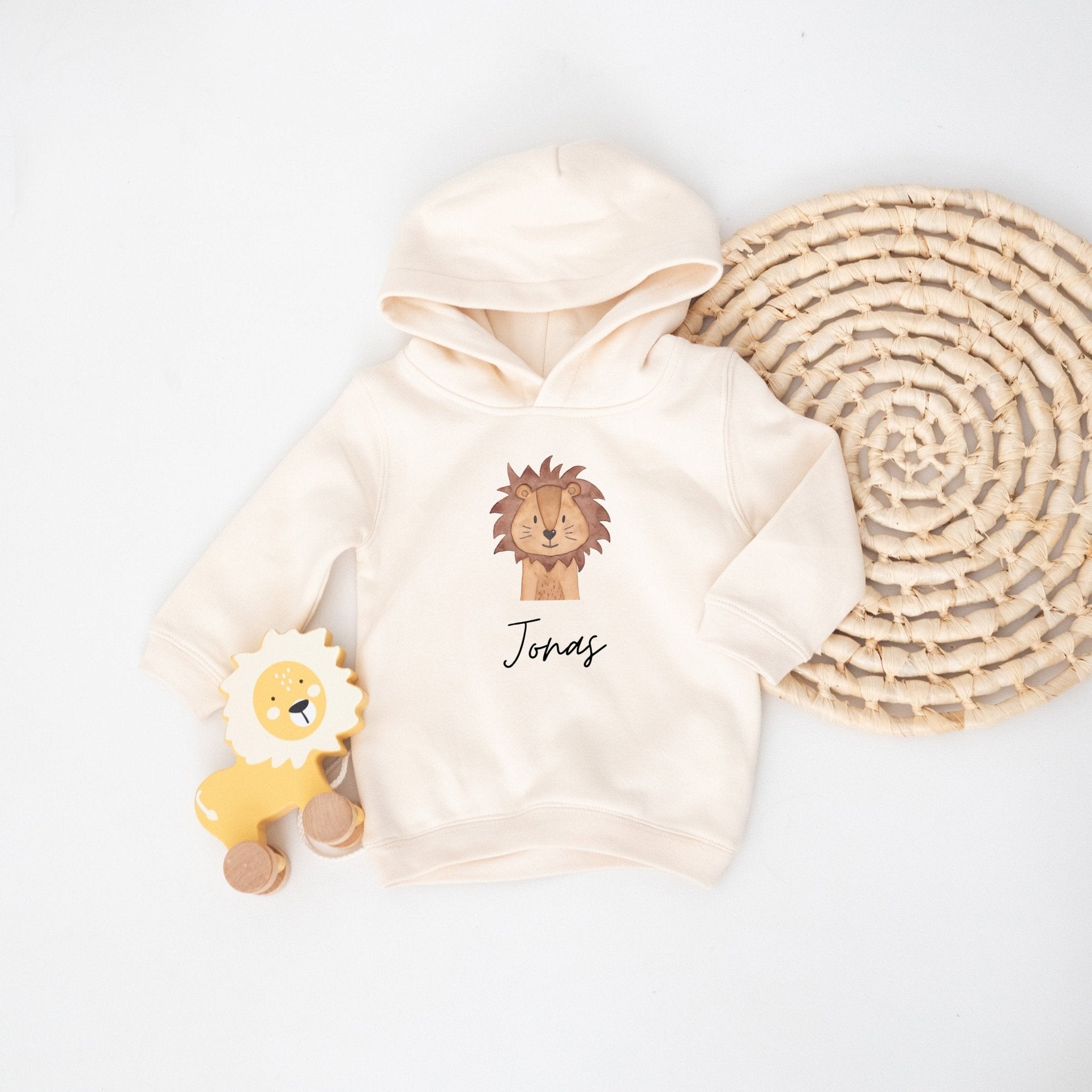 Kinder Hoodie "Tier" personalisiert - wunderwunsch