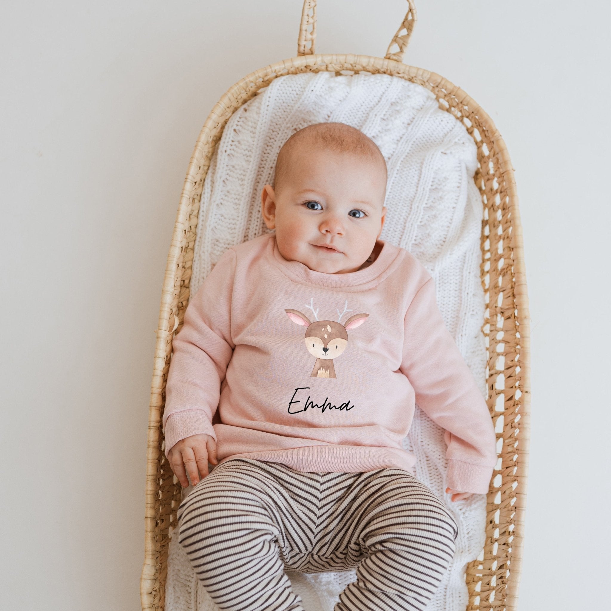Kinder Sweatshirt "Tier" personalisiert - wunderwunsch