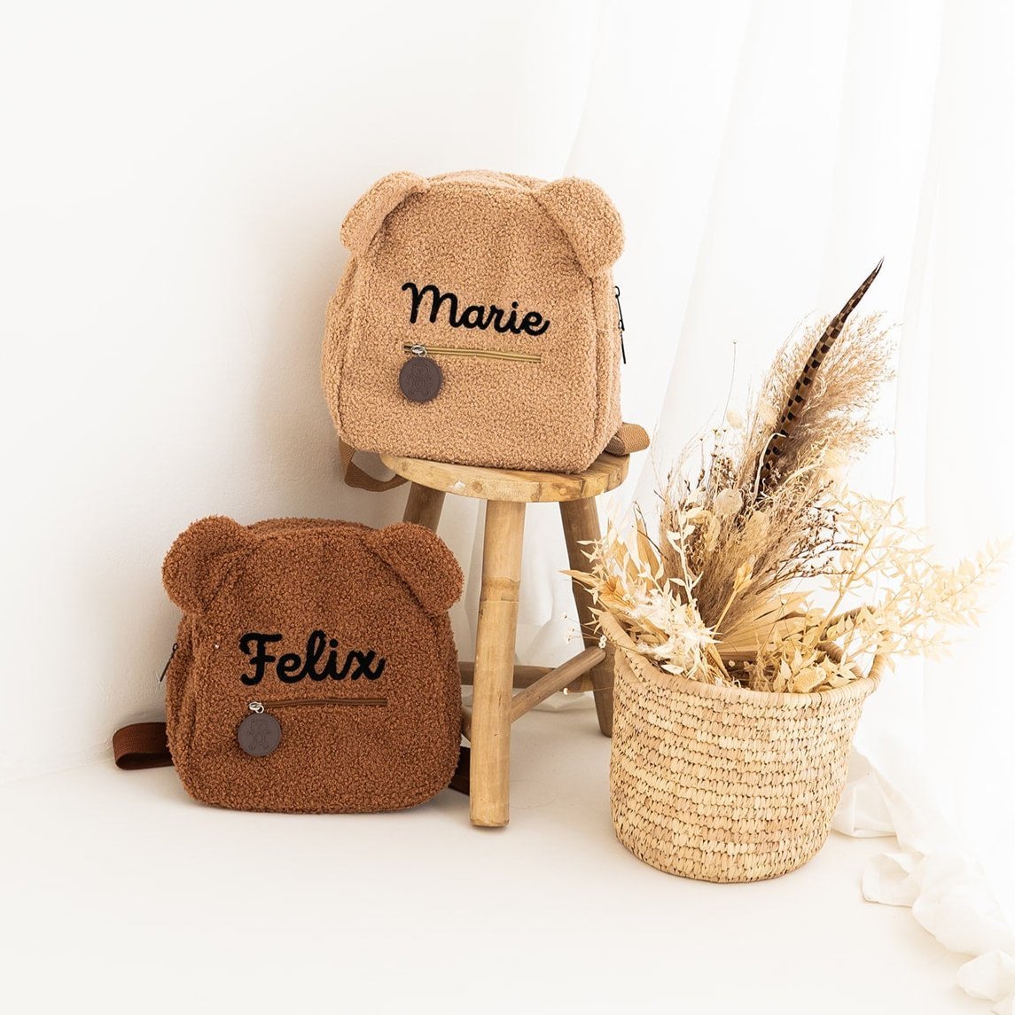 Kindergartenrucksack Teddy personalisiert - wunderwunsch