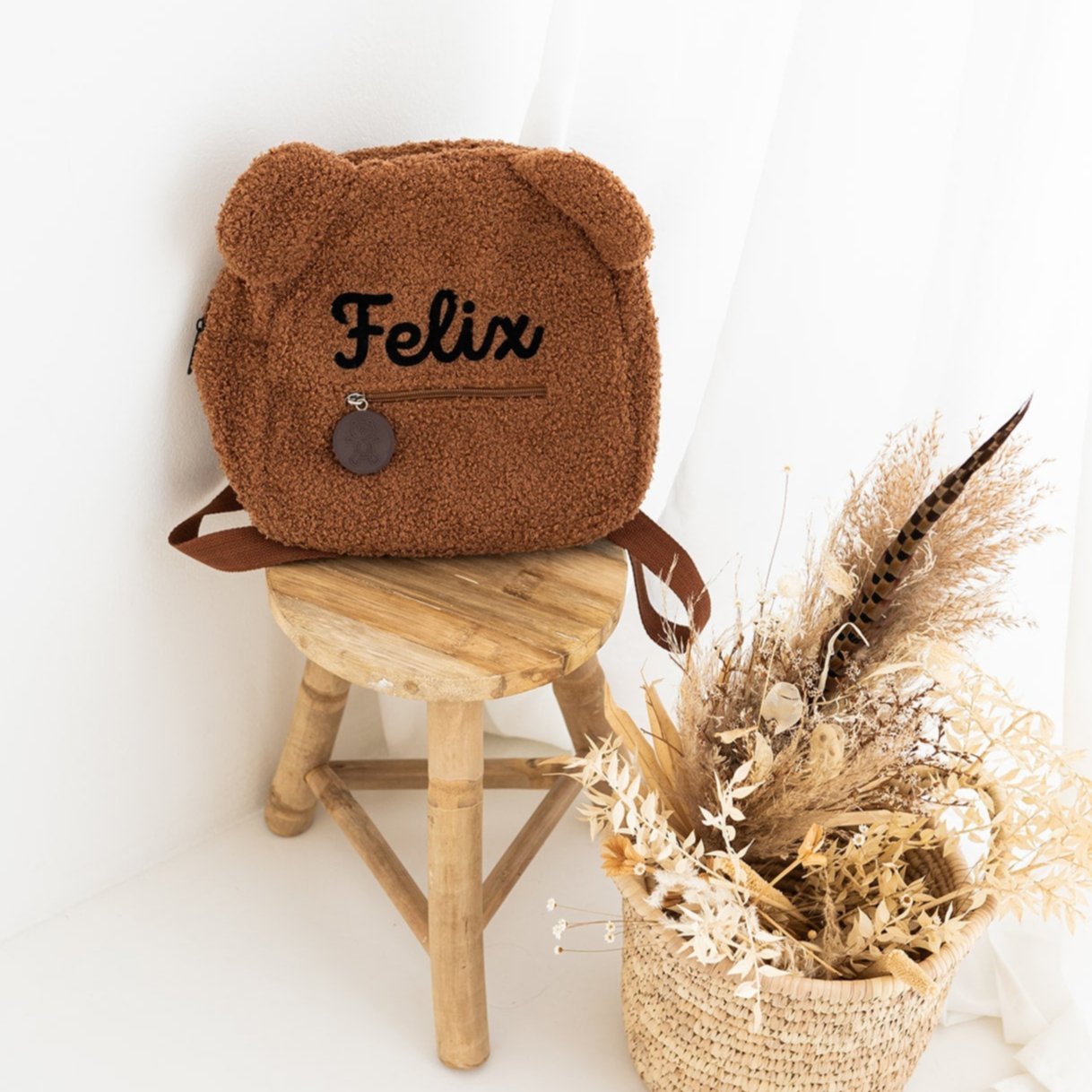 Kindergartenrucksack Teddy personalisiert - wunderwunsch