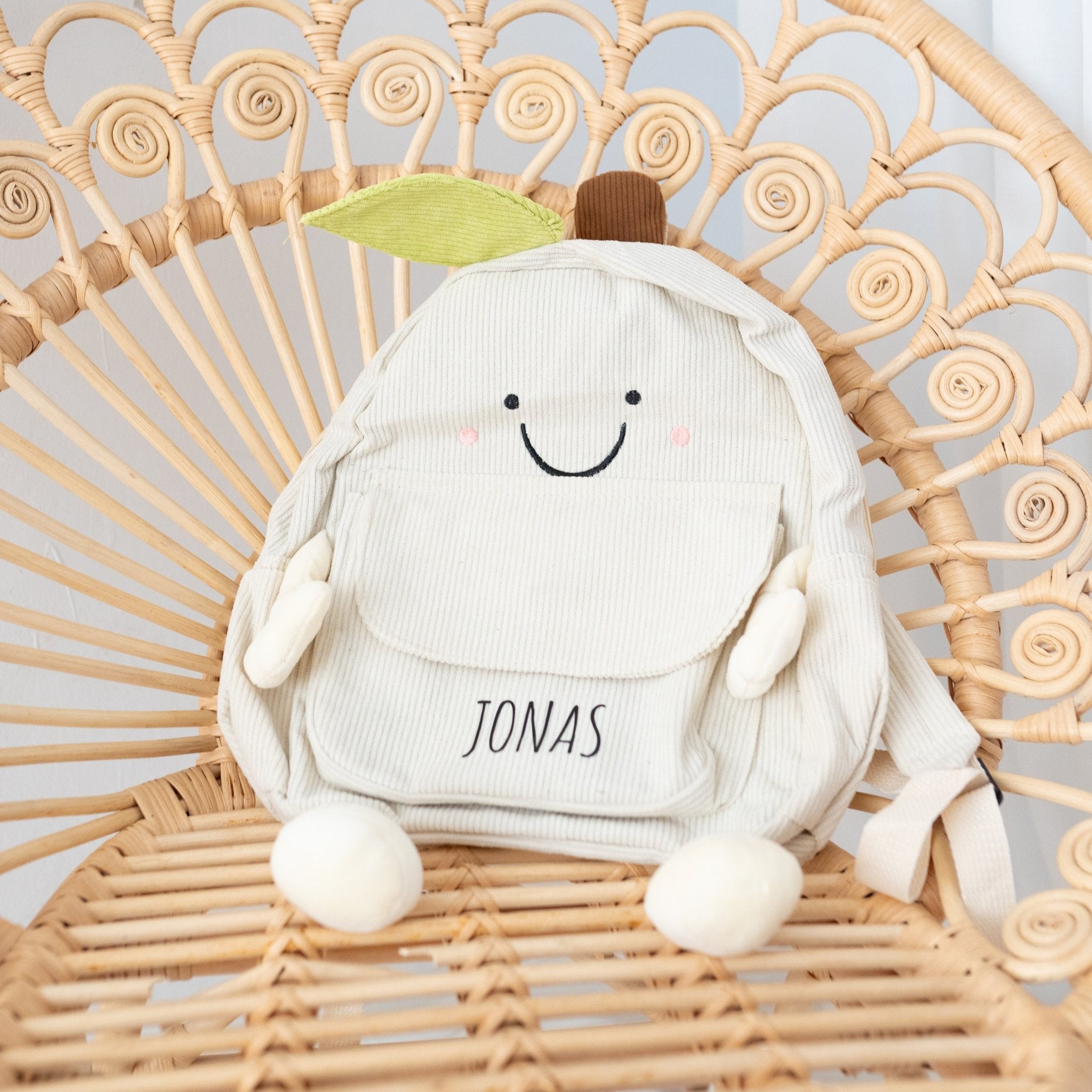 Kinderrucksack "Birne" personalisiert - wunderwunsch