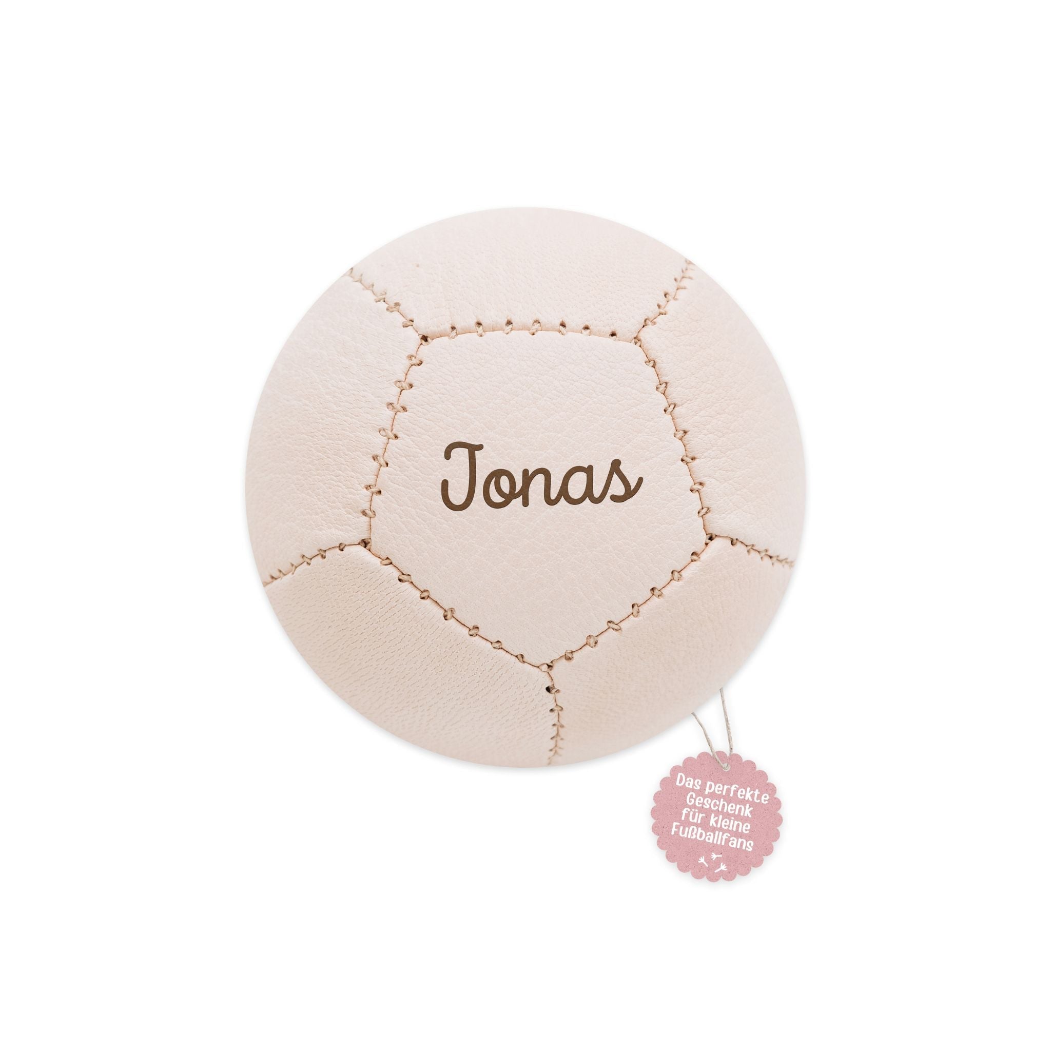 Kleiner Fußball Leder personalisierbar - wunderwunsch