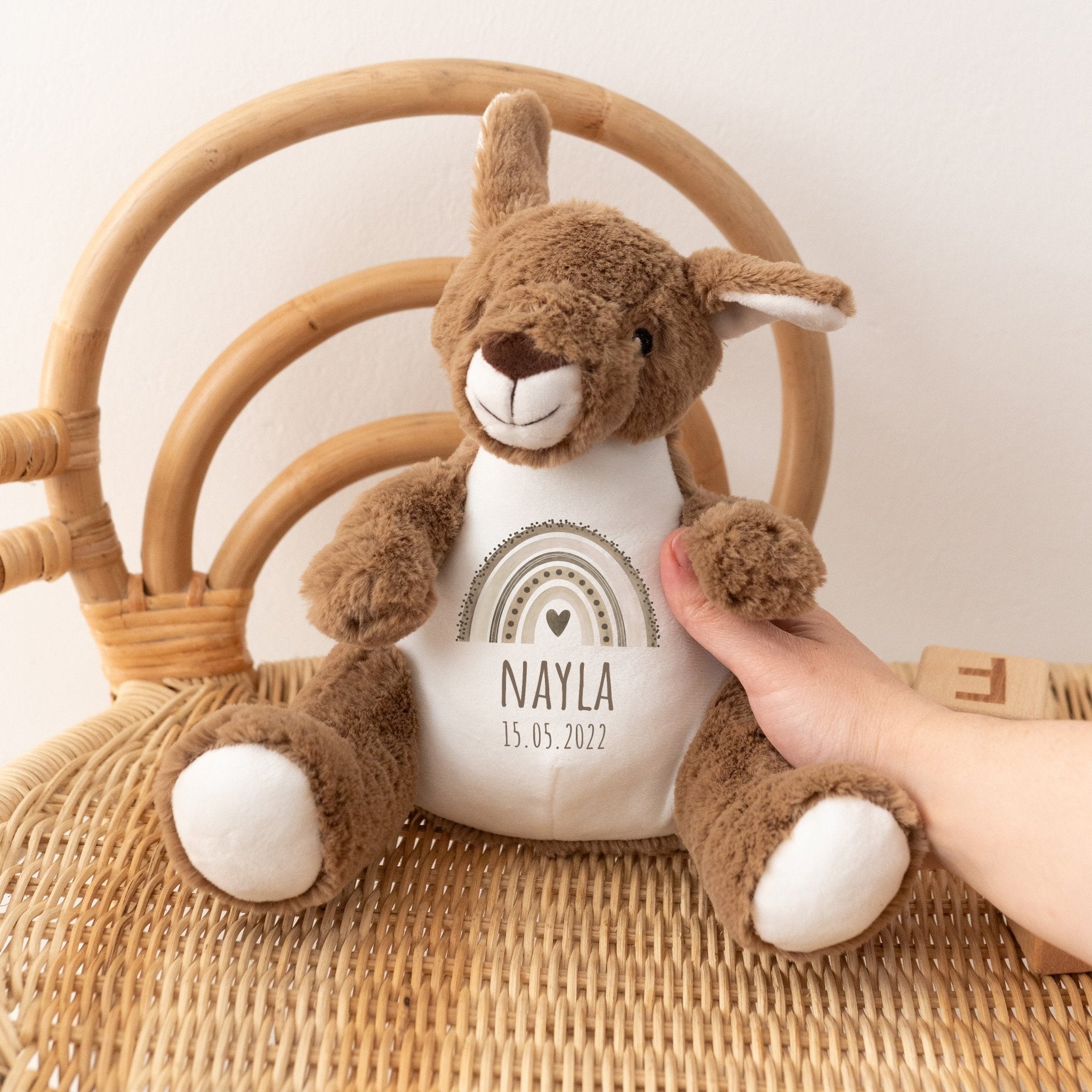 Kuscheltier "Regenbogen" - wunderwunsch