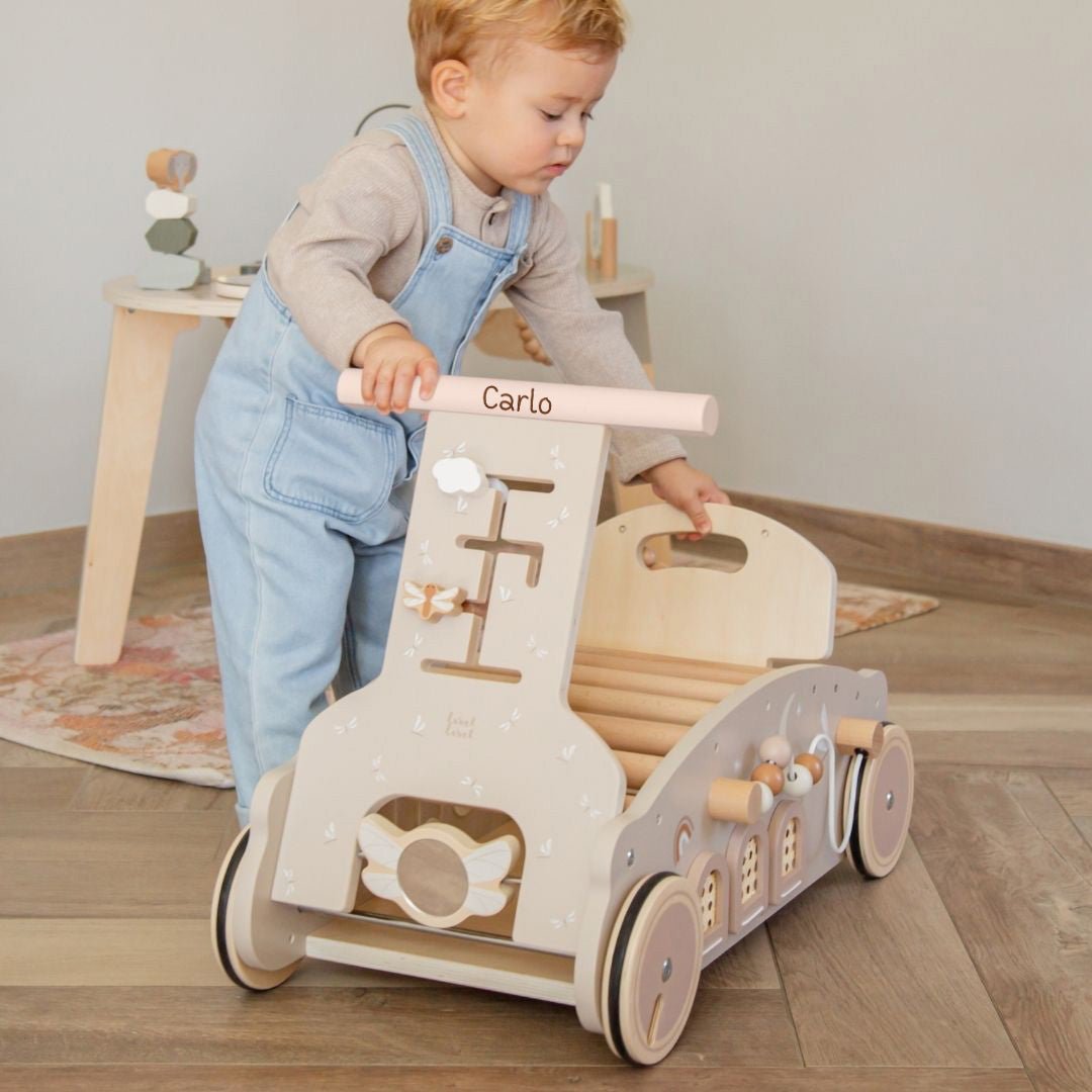 LABEL LABEL 3 - in - 1 Lauflernwagen personalisierbar - wunderwunsch